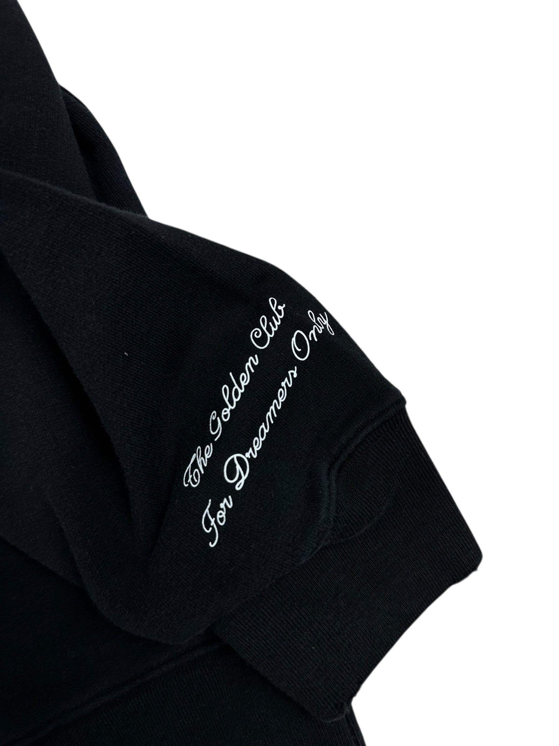 Sweat Golden Goose noir taille L - Détail