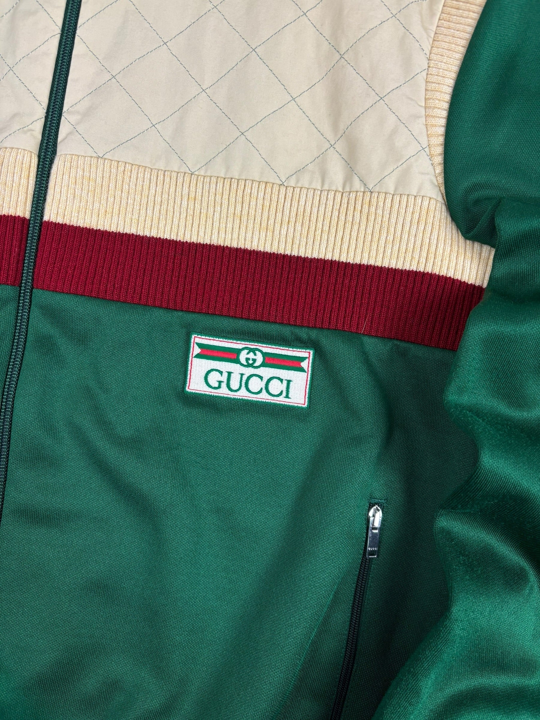 Gilet Gucci vert taille M - Vue de dos