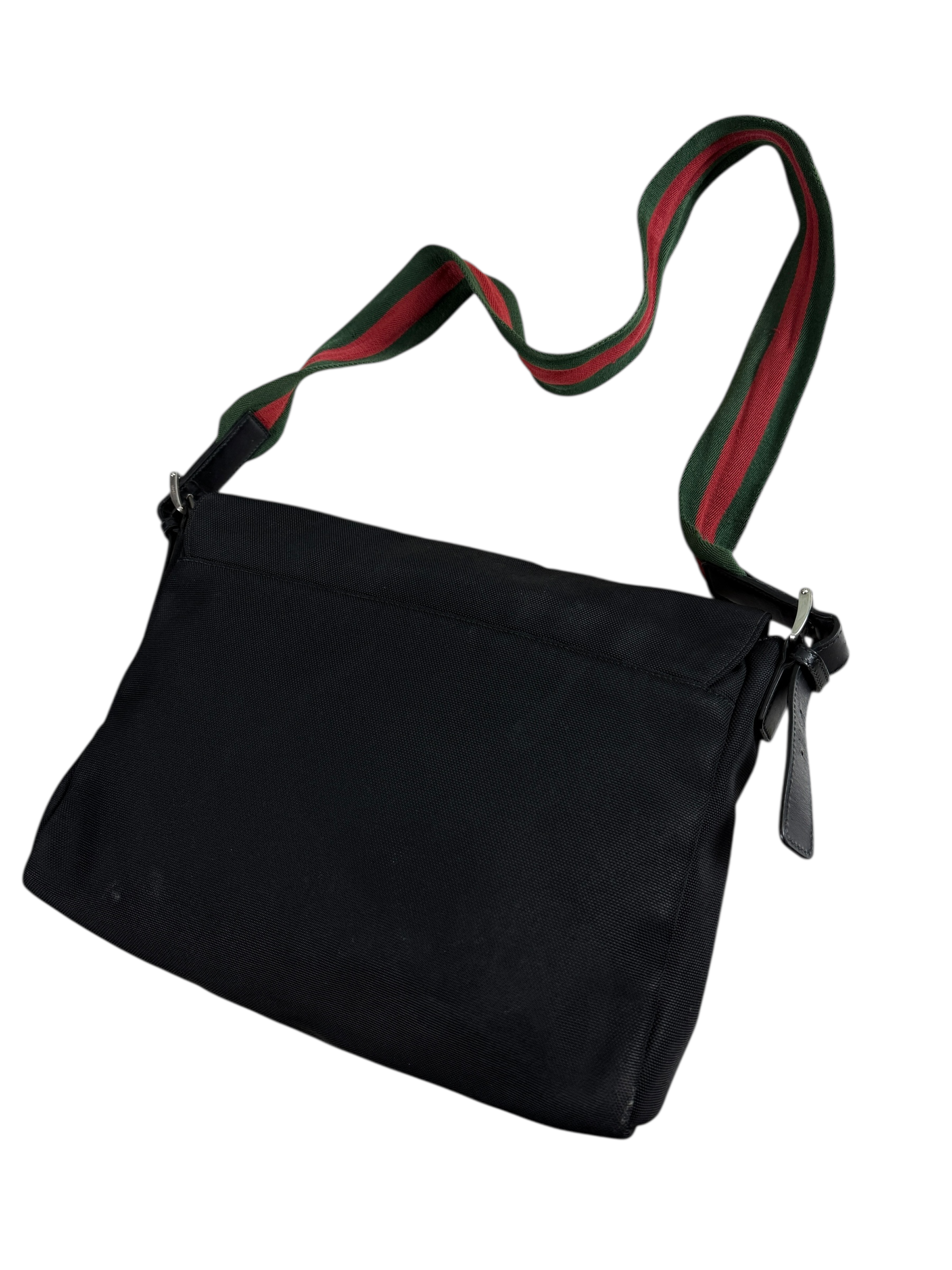 Sacoche Gucci noir taille Moyenne - Vue de dos