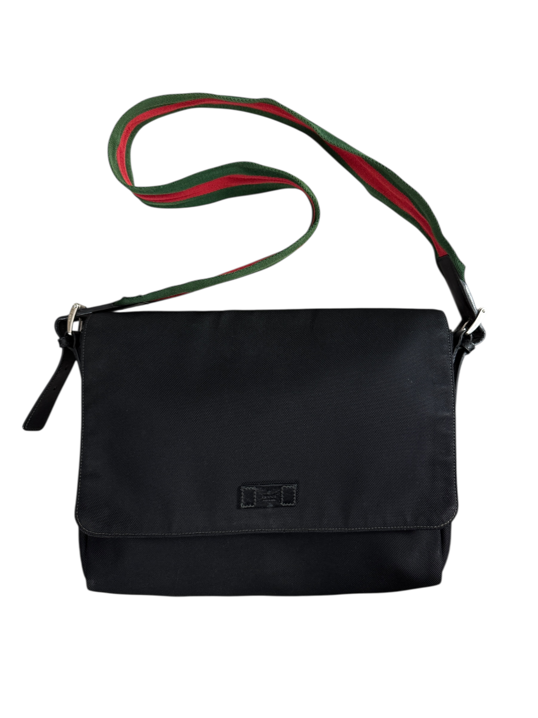 Sacoche Gucci noir taille Moyenne - Vue de face