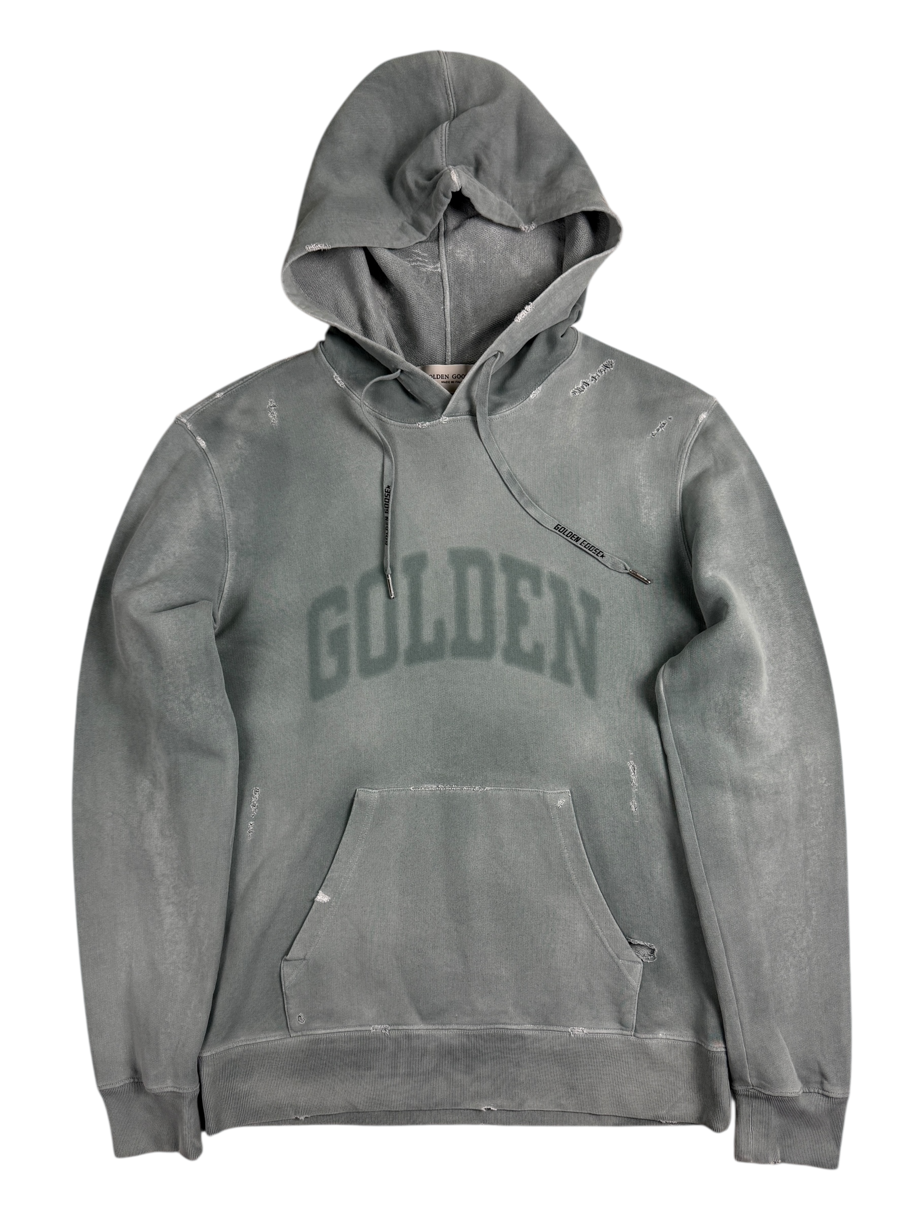 Hoodie Hoodie Golden Goose gris taille M - Vue de face