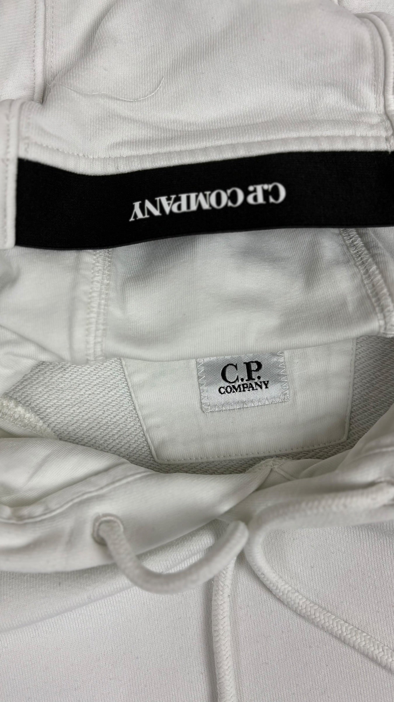 Hoodie Sweat-Shirt C.P Company blanc taille S - vue 3/4