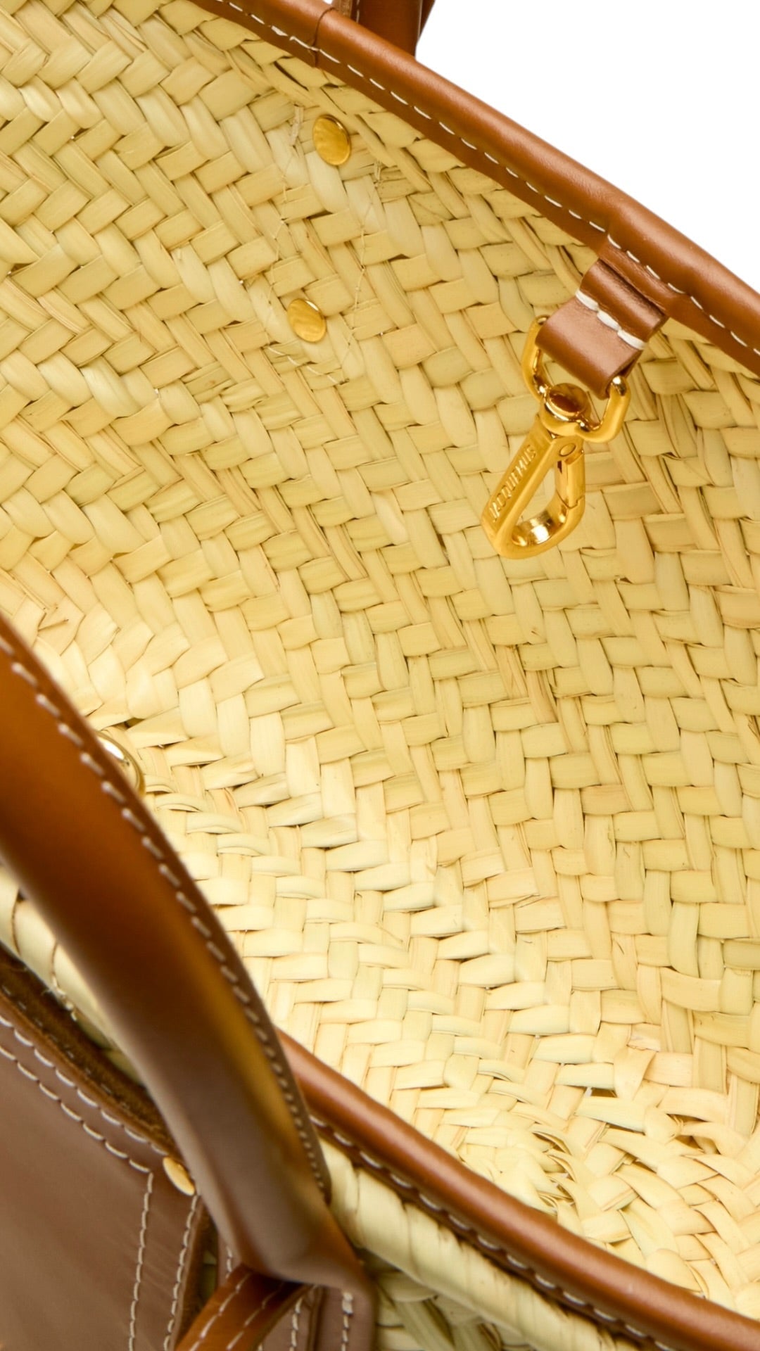 Sac Jacquemus light brown taille UNI - Vue de dos