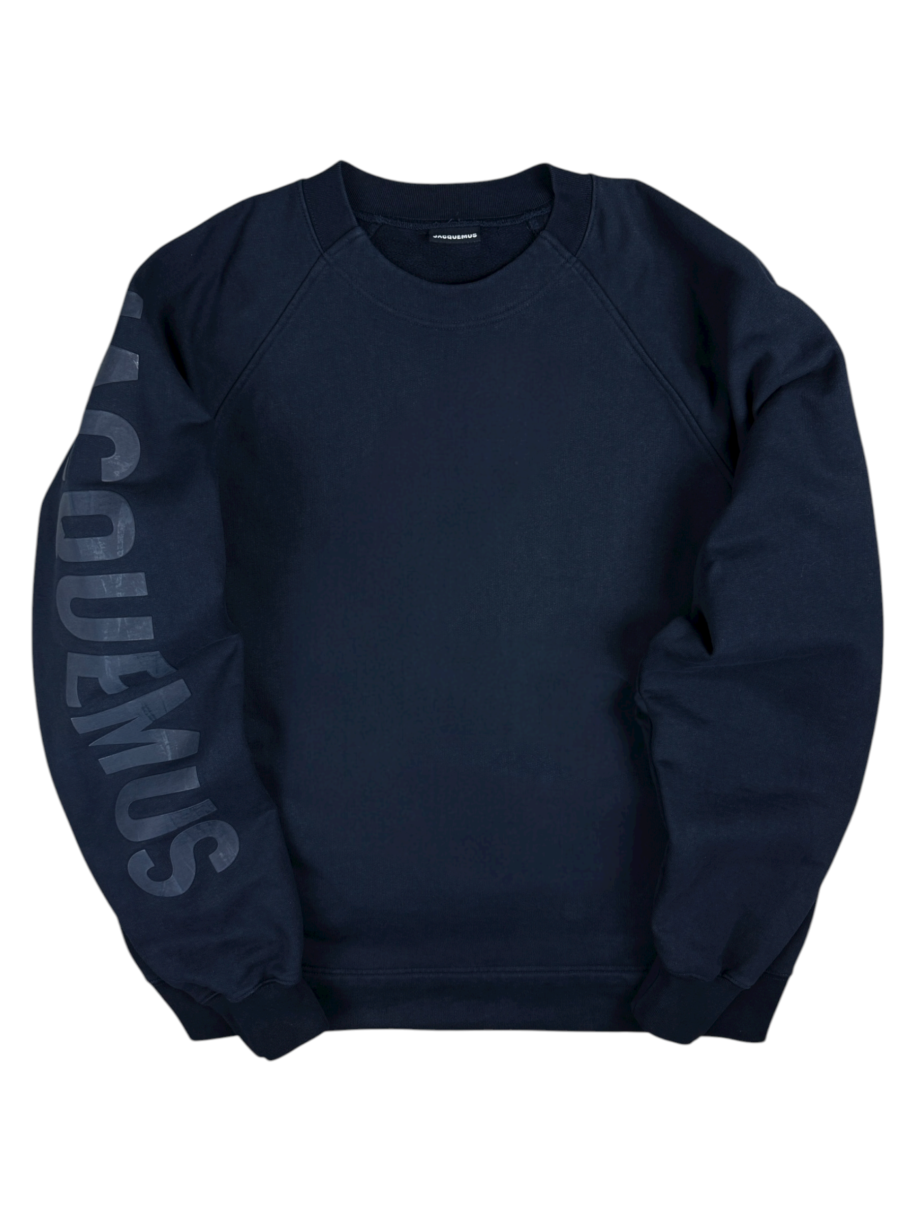Sweat Jacquemus marine taille L - Vue de face