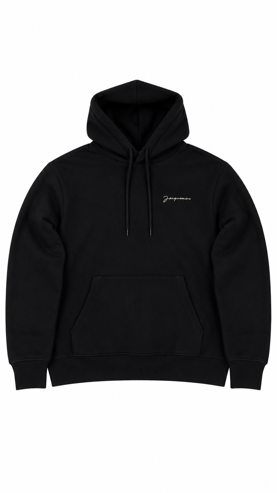 Sweat-shirt Hoodie Jacquemus Brodé noir taille XS, neuf — vue 1