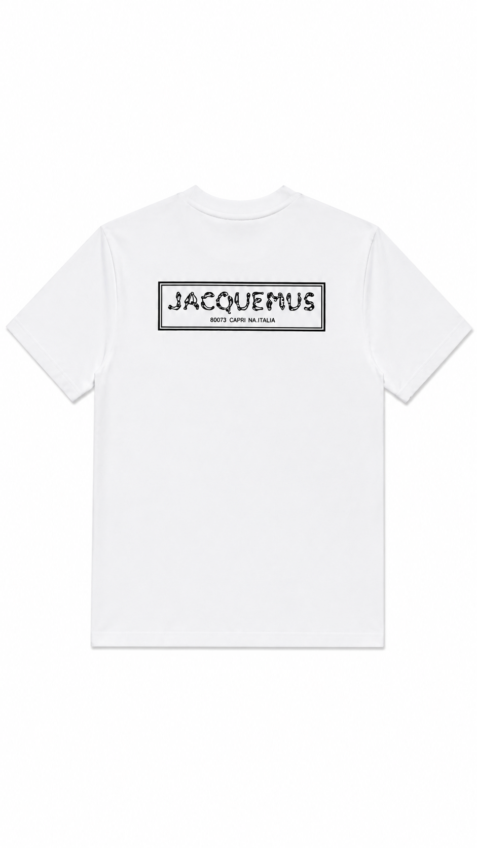 T-shirt Méru Jacquemus blanc neuf, jersey de coton coupe ample — vue 2