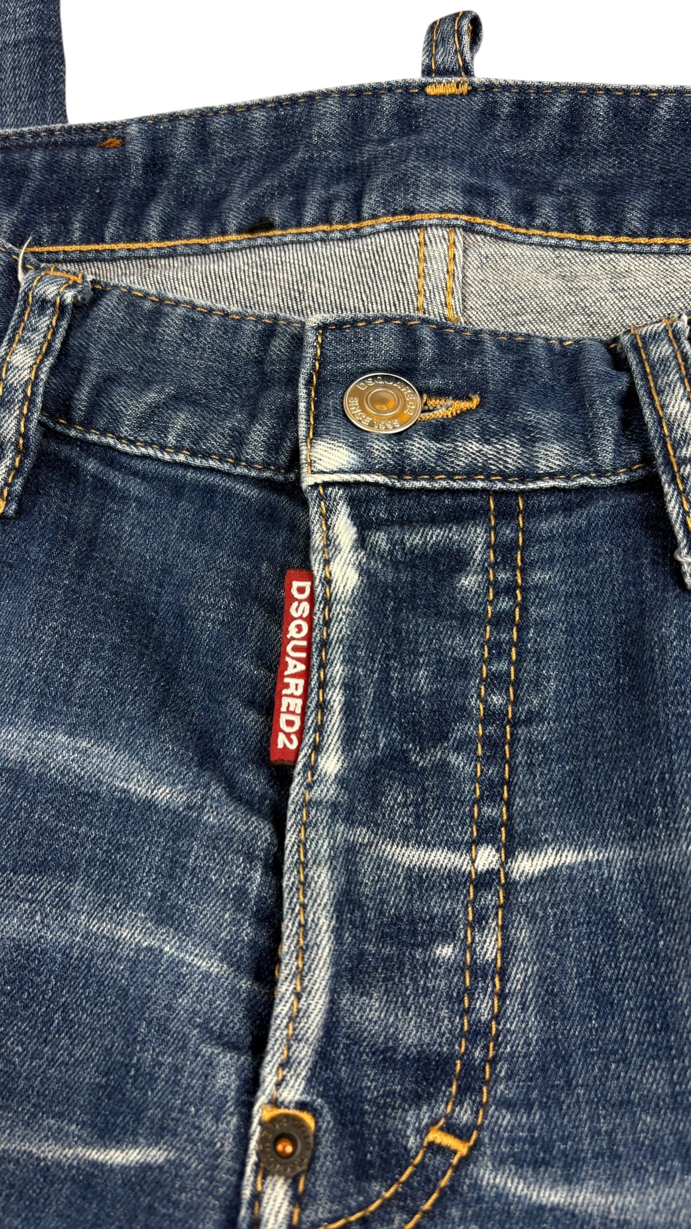 Jean Dsquared2 marine taille 44 - vue 3/5