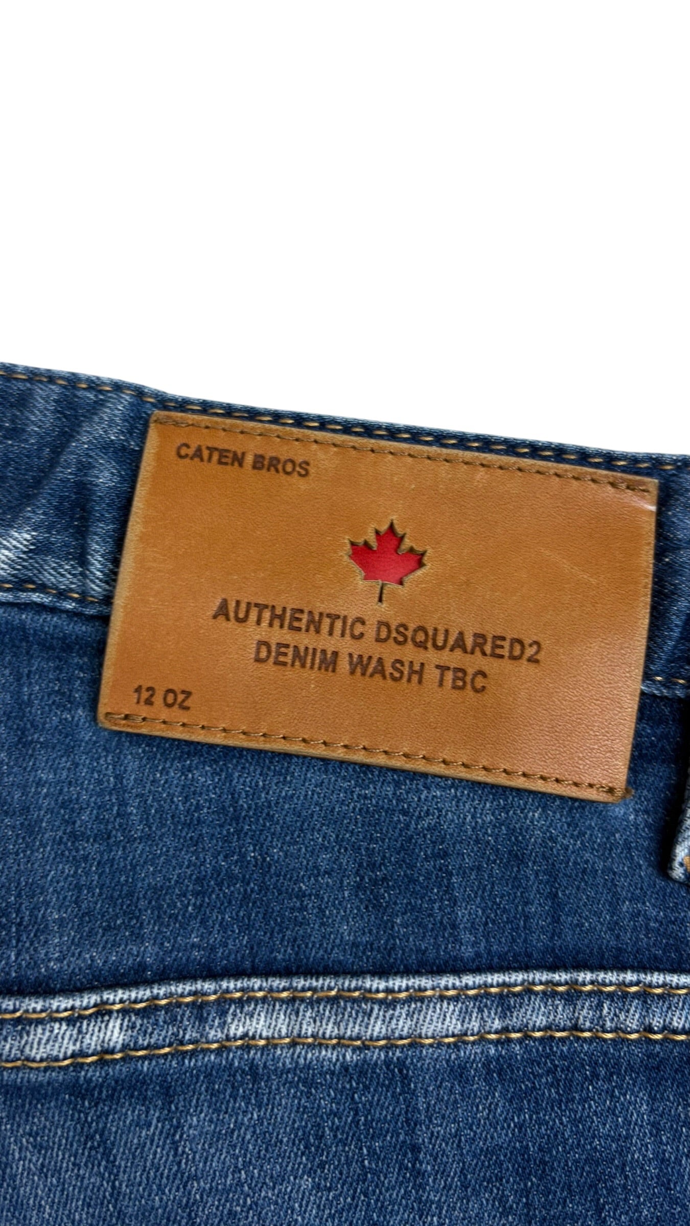 Jean Dsquared2 marine taille 44 - vue 4/5