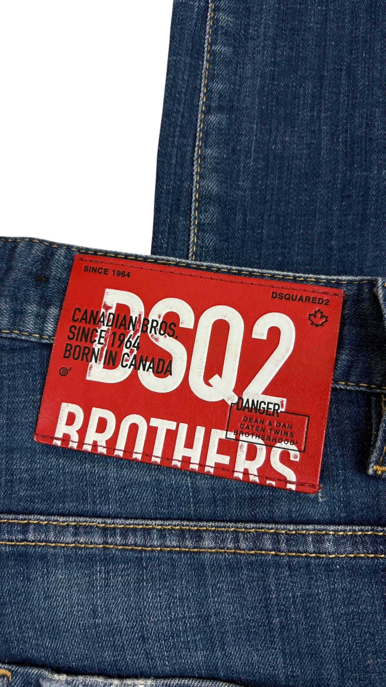 Jean Dsquared2 marine taille 44 - vue 3/5
