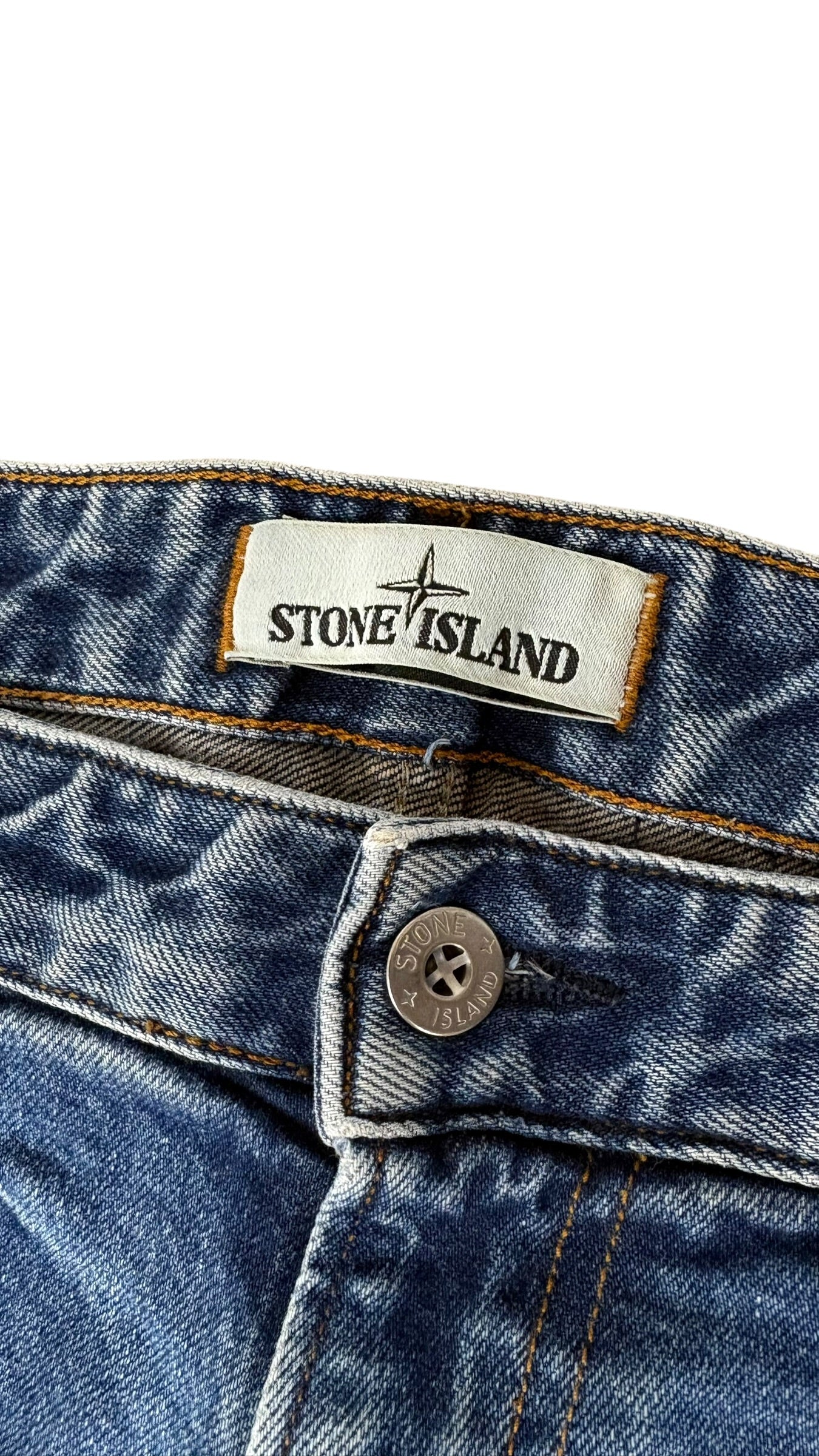 Jean Stone Island bleu taille W32 - vue 4/5