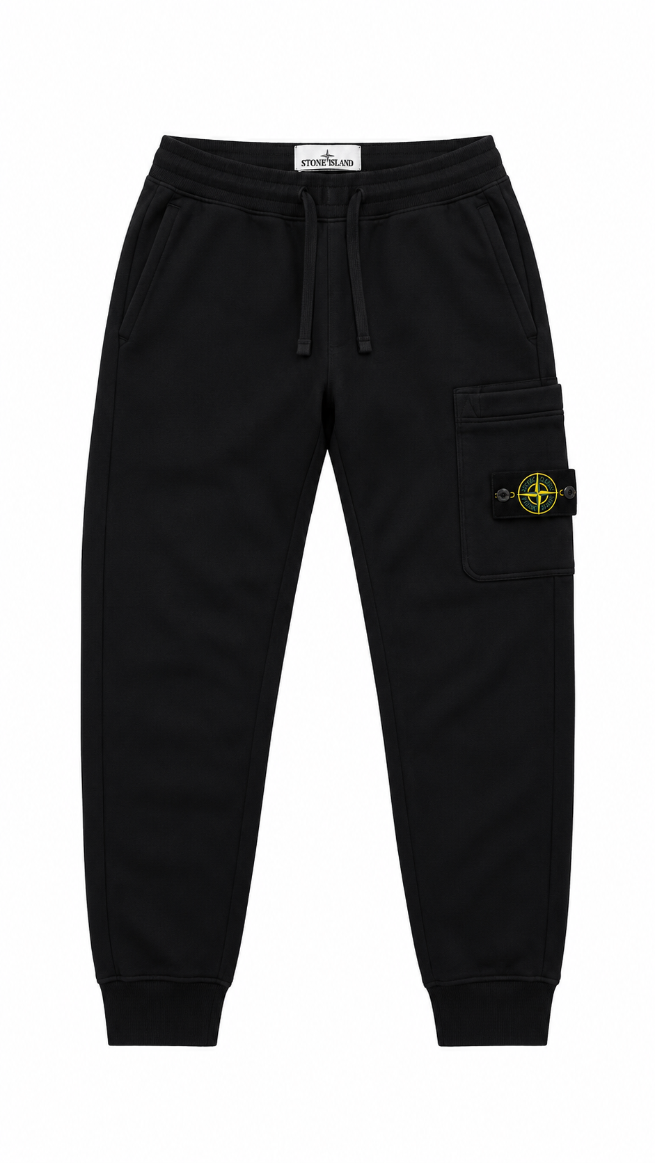Jogging Cargo Stone Island en Molleton Vert Foncé taille M – vue de face – NB08 Shop