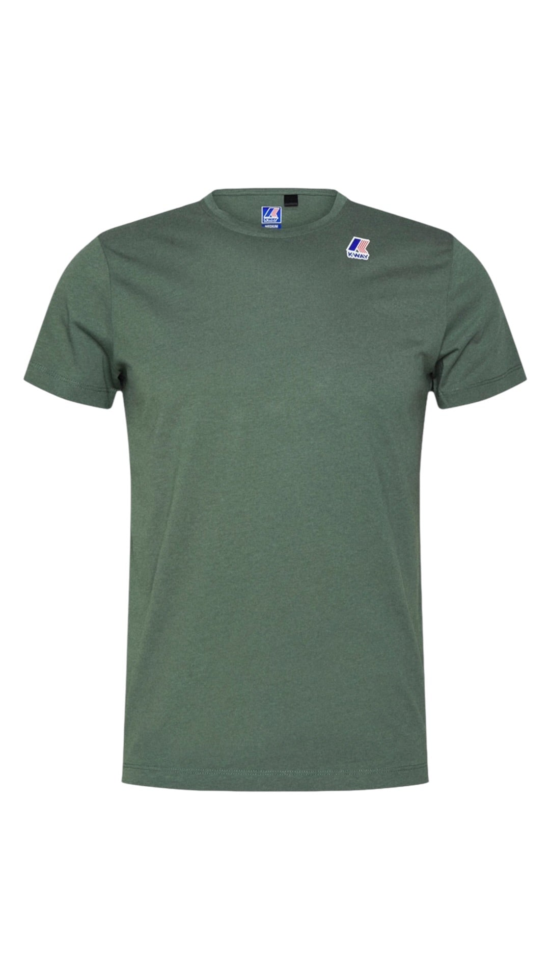 Tee-shirt K-Way Leonide kaki, neuf — vue 9