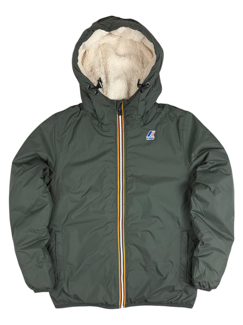 Veste K-Way Le Vrai 4.0 Claude Orsetto - Green Blackish - Neuf
