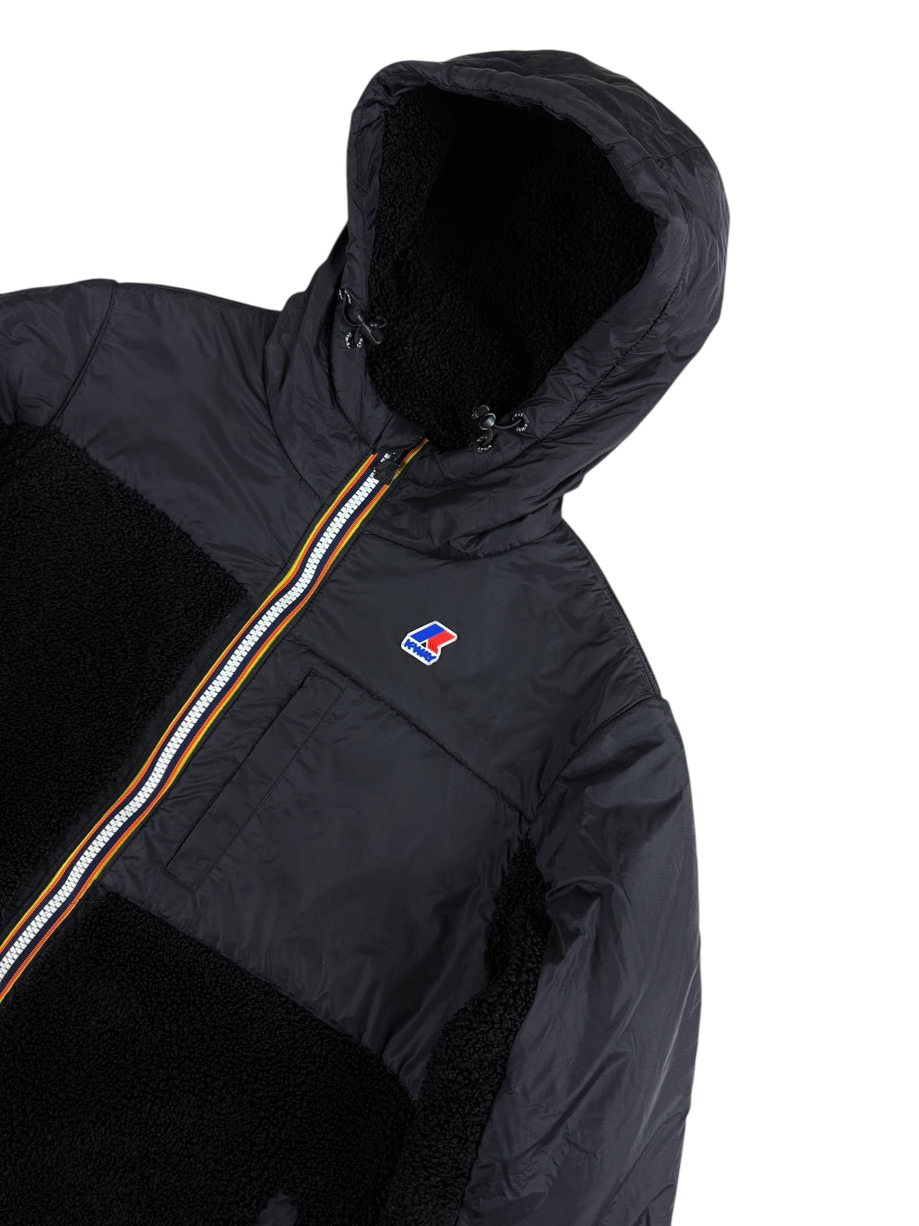 Veste K-Way noir taille L - Détail