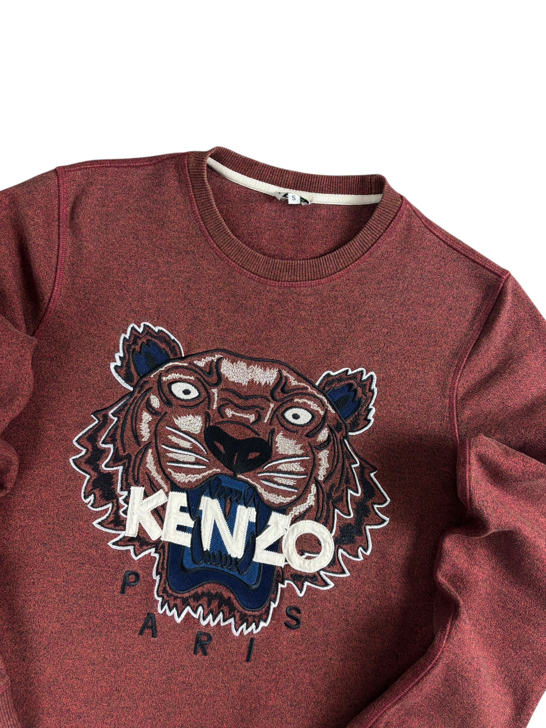 Pull Kenzo bordeaux taille S - Vue de dos
