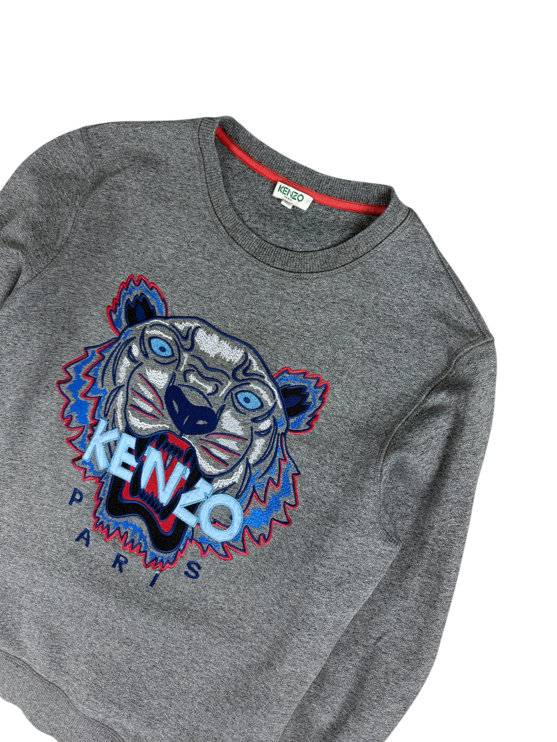Sweat Kenzo gris taille M - Vue de dos