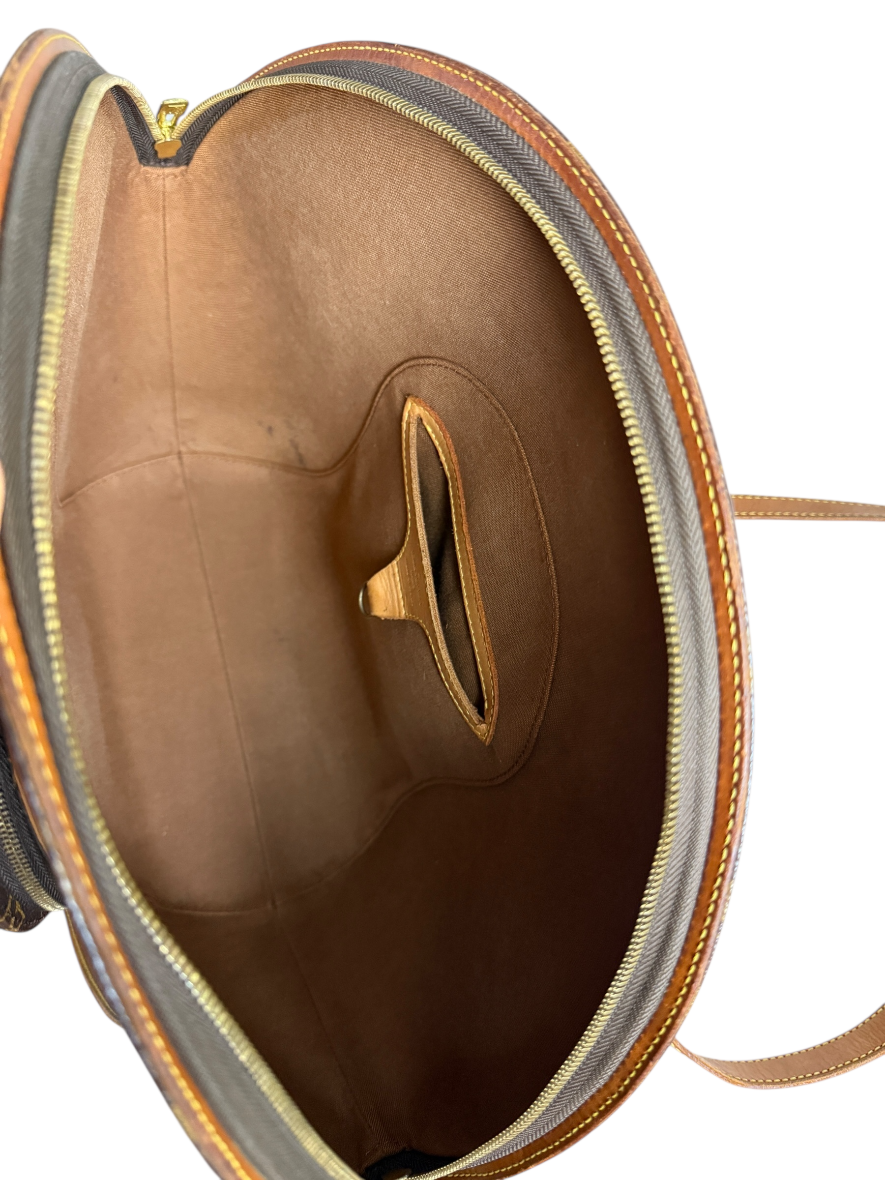 Sac Louis Vuitton marron taille 30 - Vue 7