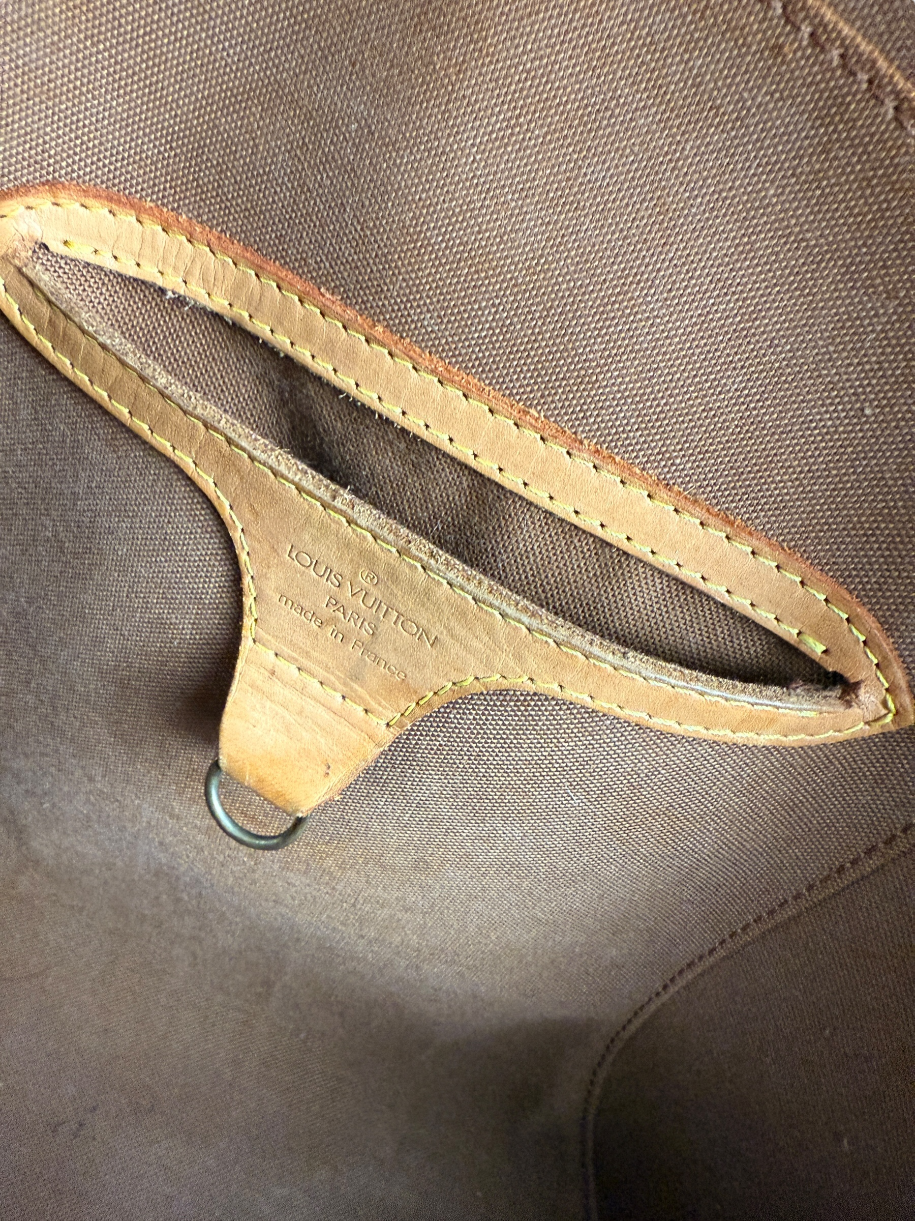 Sac Louis Vuitton marron taille 30 - Vue 8