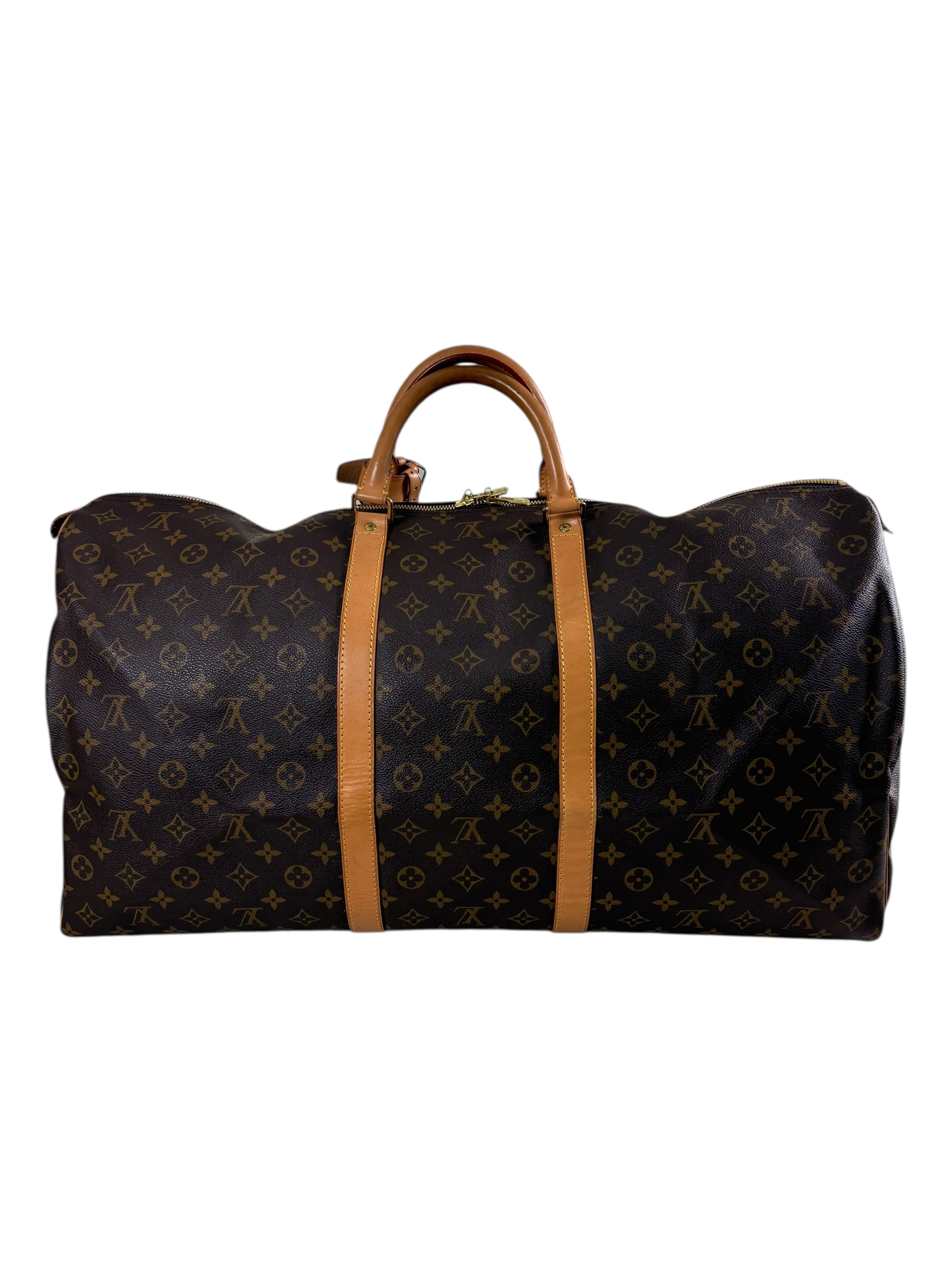 Sac Louis Vuitton marron taille 60 - Vue de dos