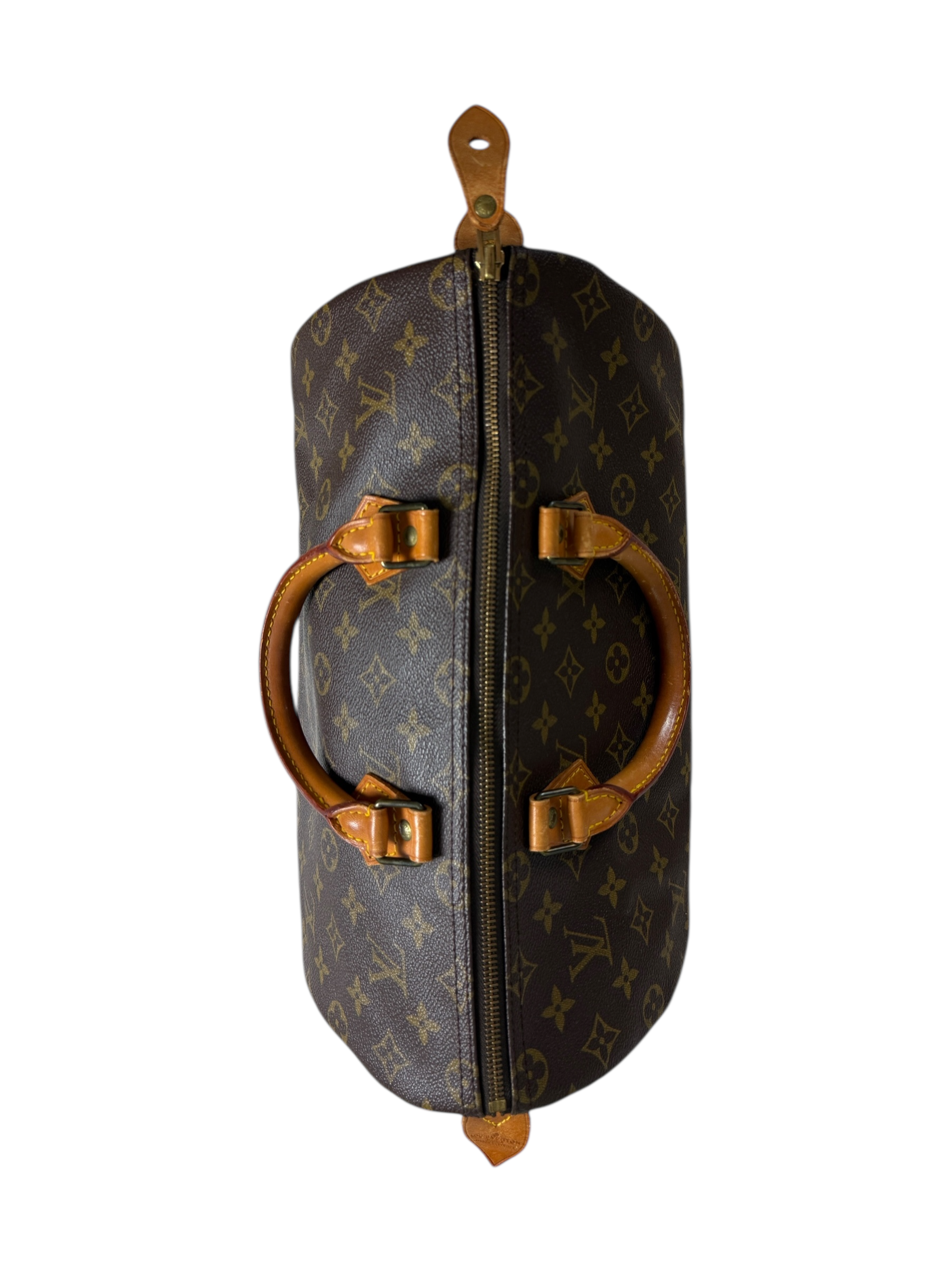 Sac Louis Vuitton marron taille Moyenne - Vue de dos
