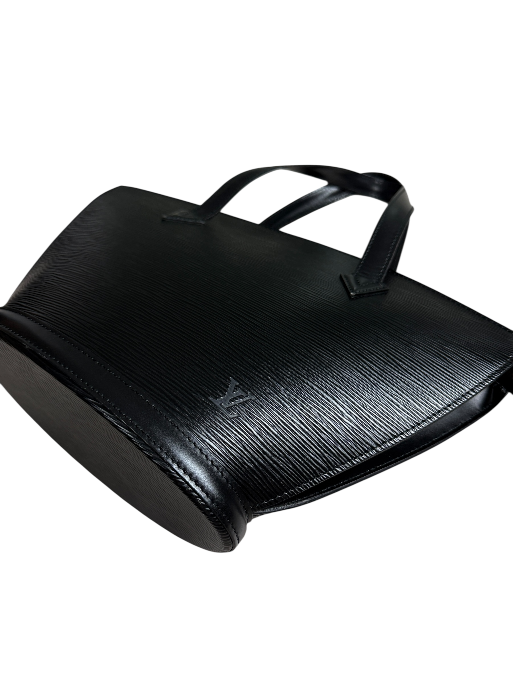 Sac Louis Vuitton noir taille PM - Vue de dos