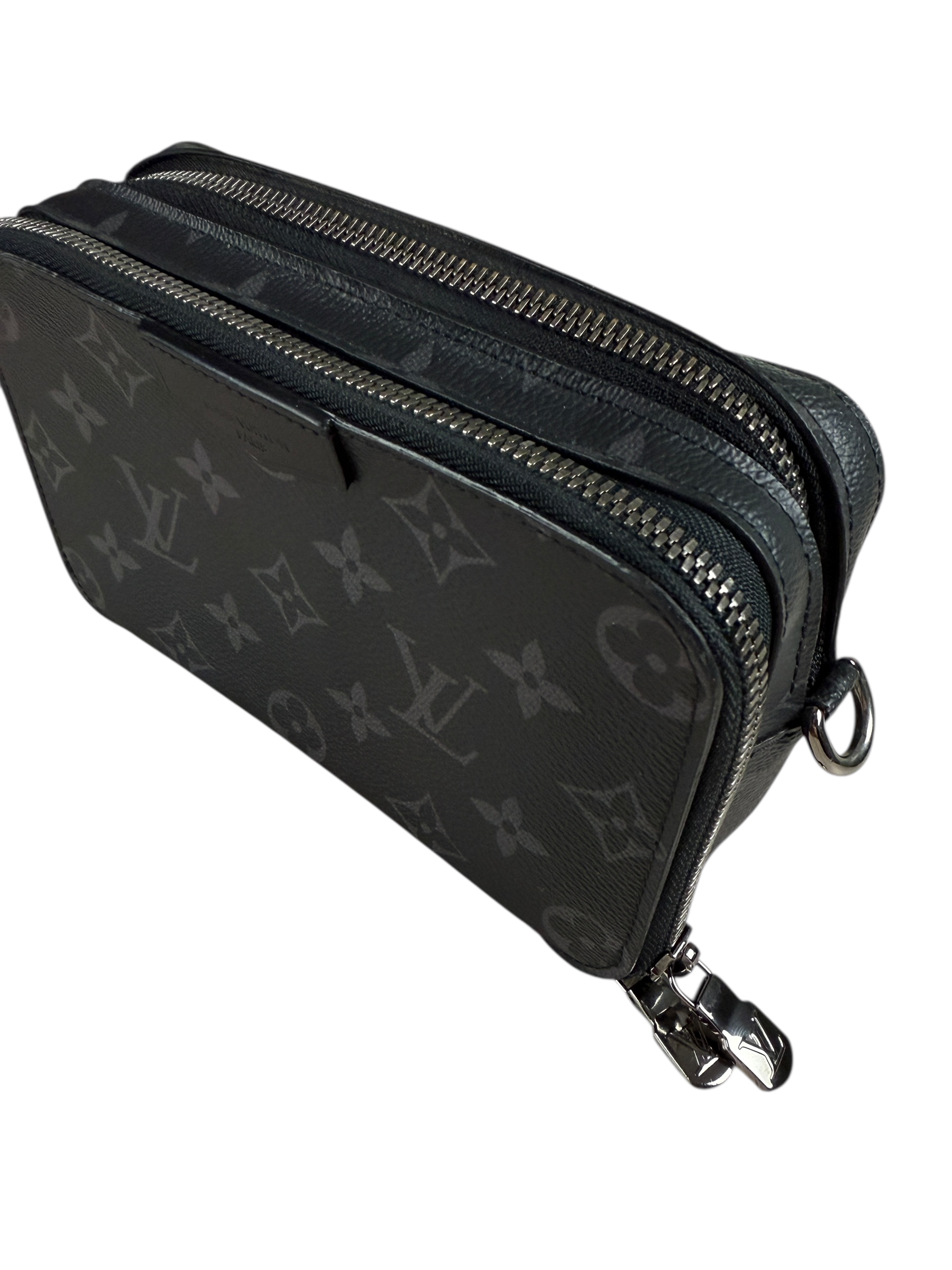 Sacoche Louis Vuitton noir taille UNI - Vue côté