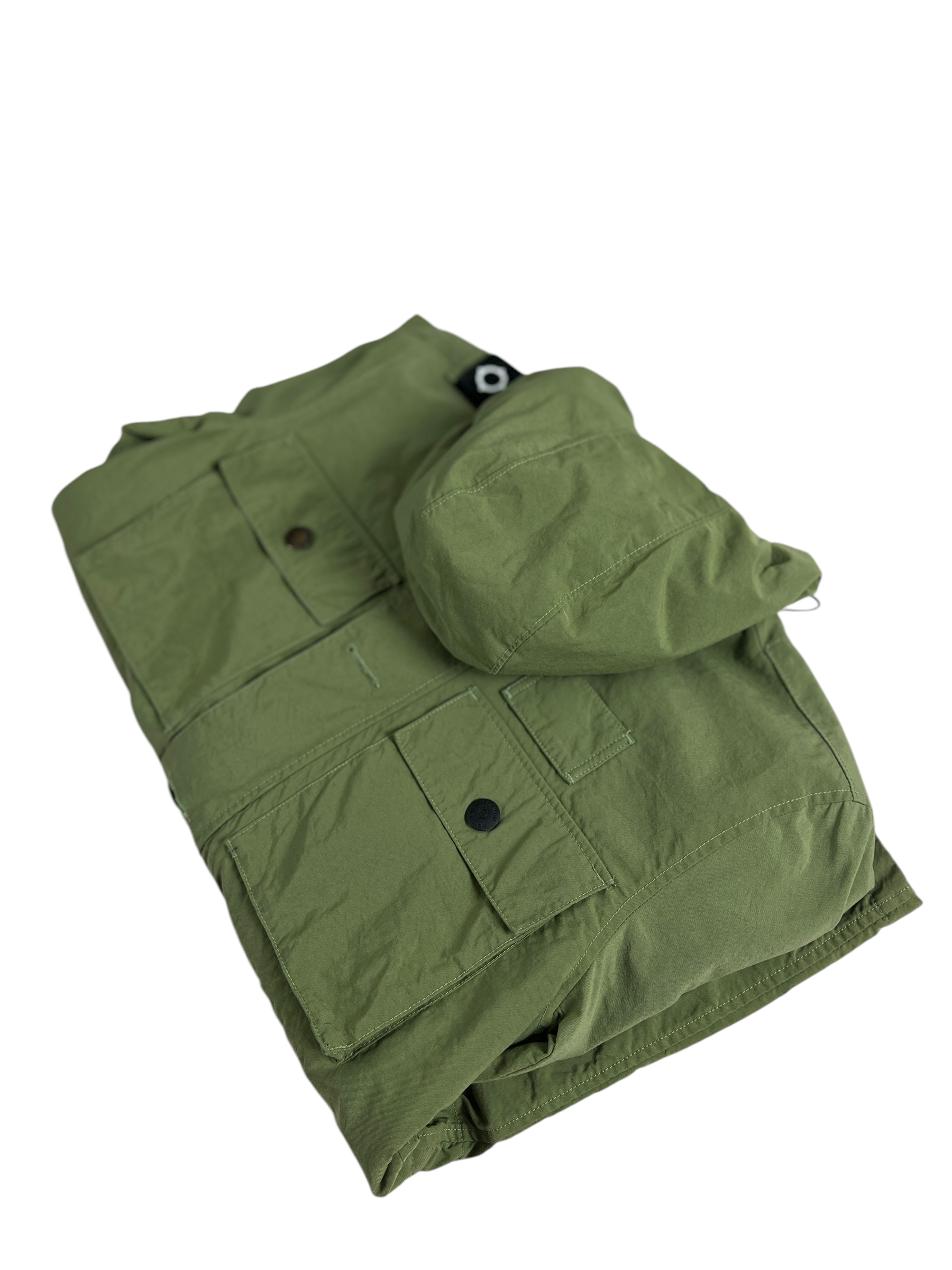 Parka Ma.Strum kaki taille M - Détail