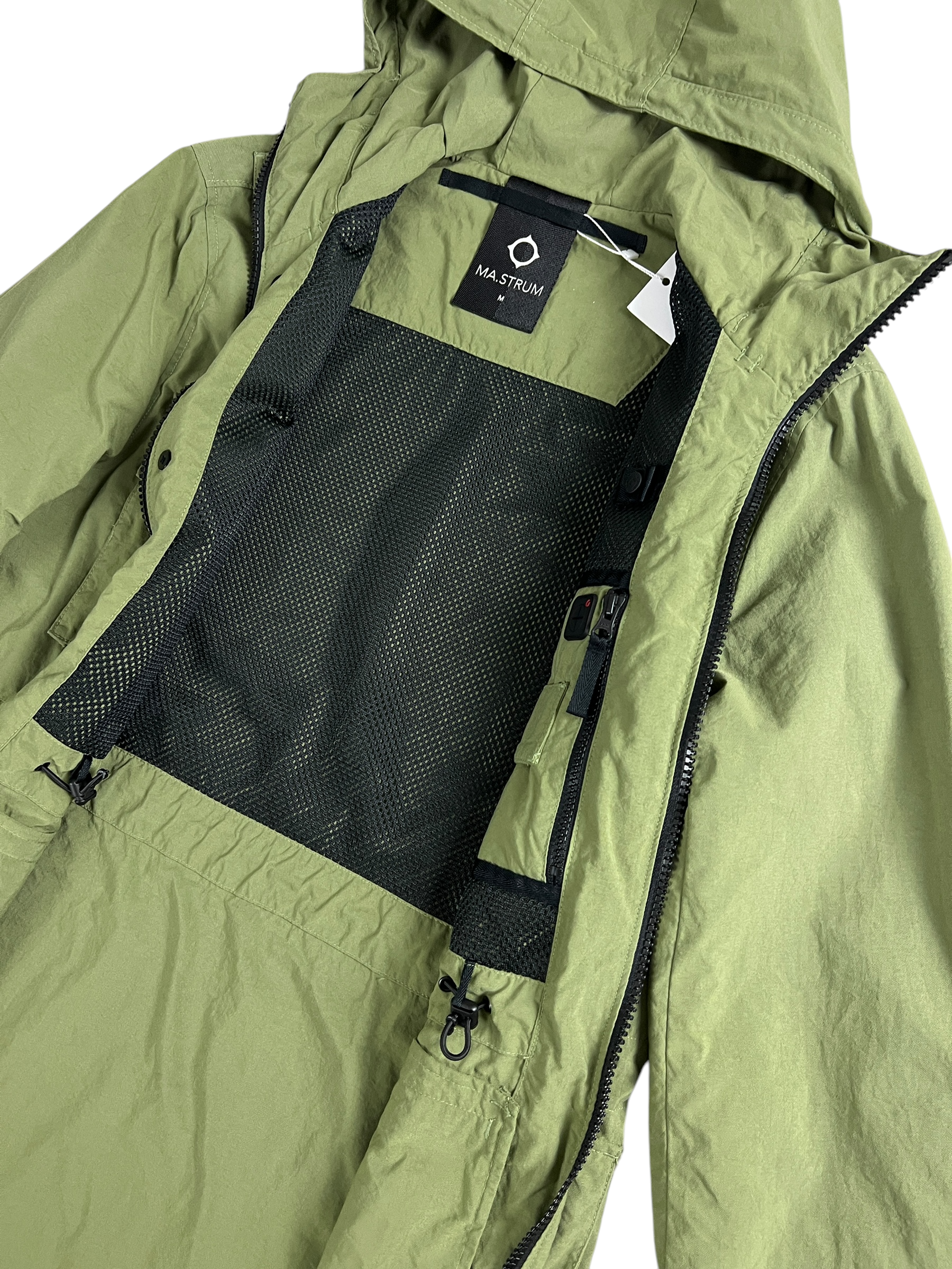 Parka Ma.Strum kaki taille M - Vue de dos