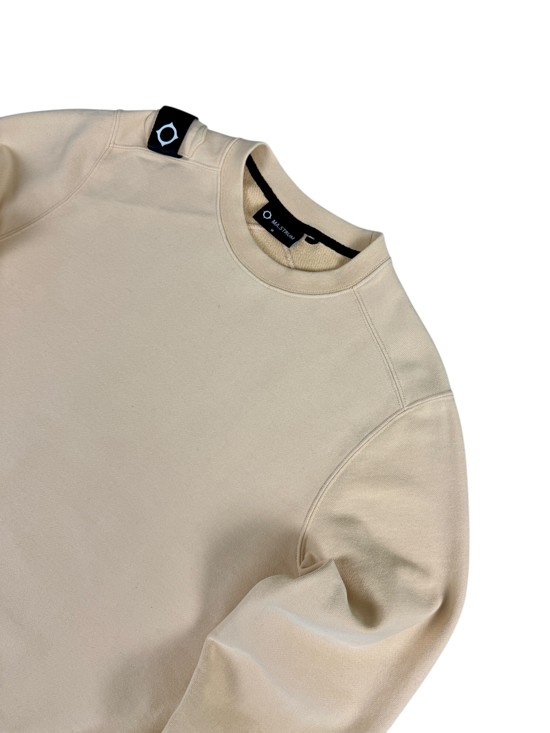 Pull Ma.Strum crème taille M - Vue de dos