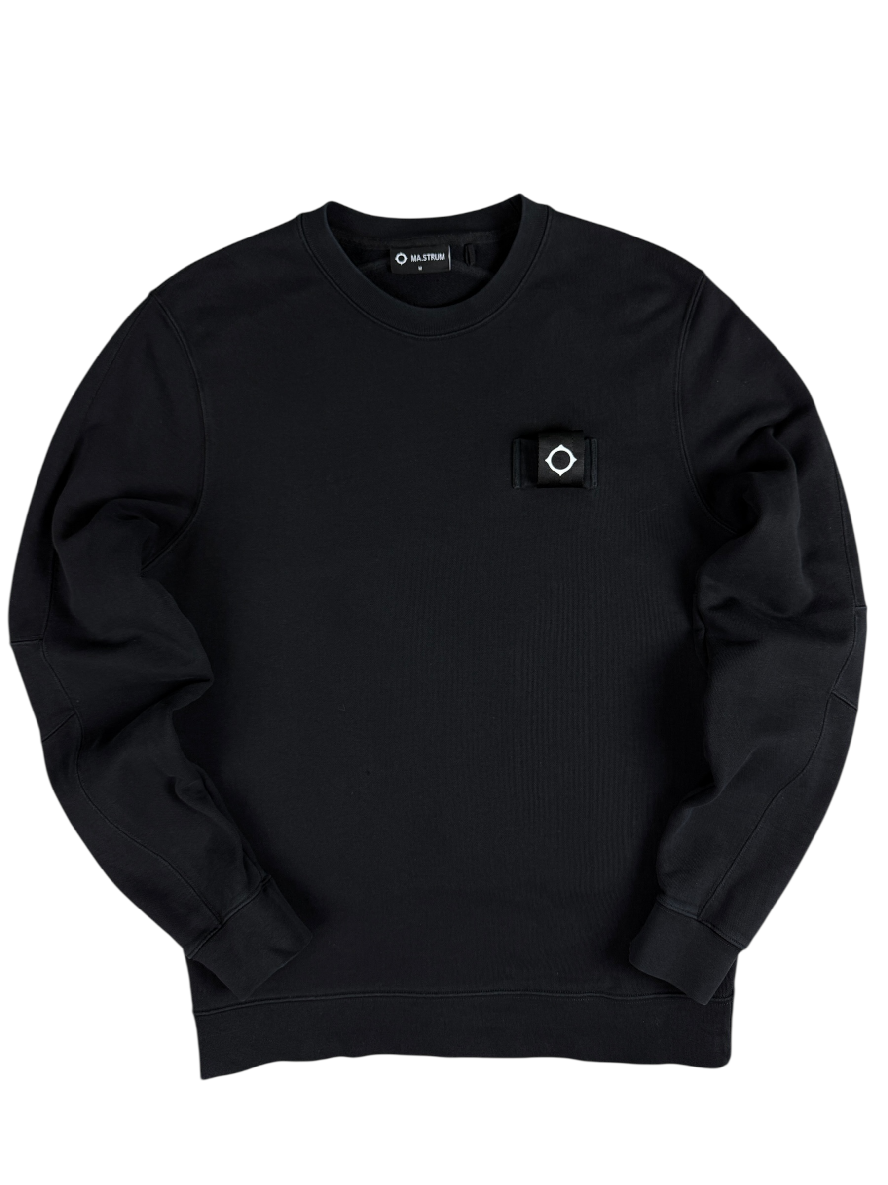 Pull Ma.Strum noir taille M - Vue de face