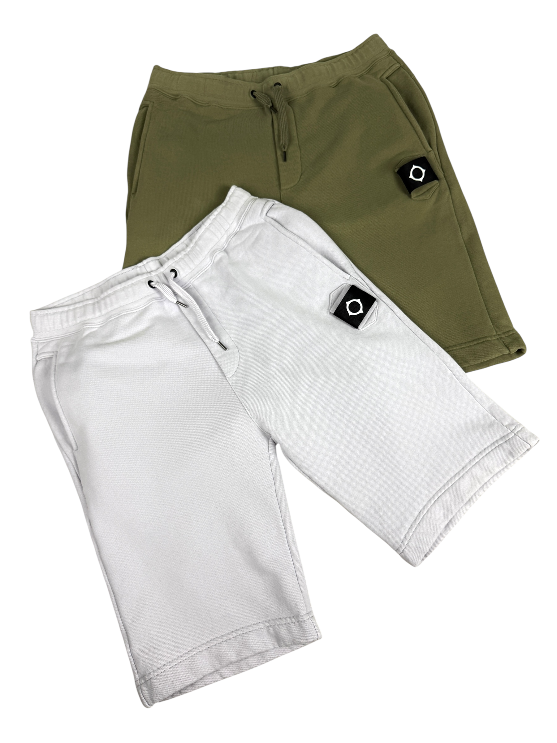Short Ma.Strum lila taille S - Logo et étiquette