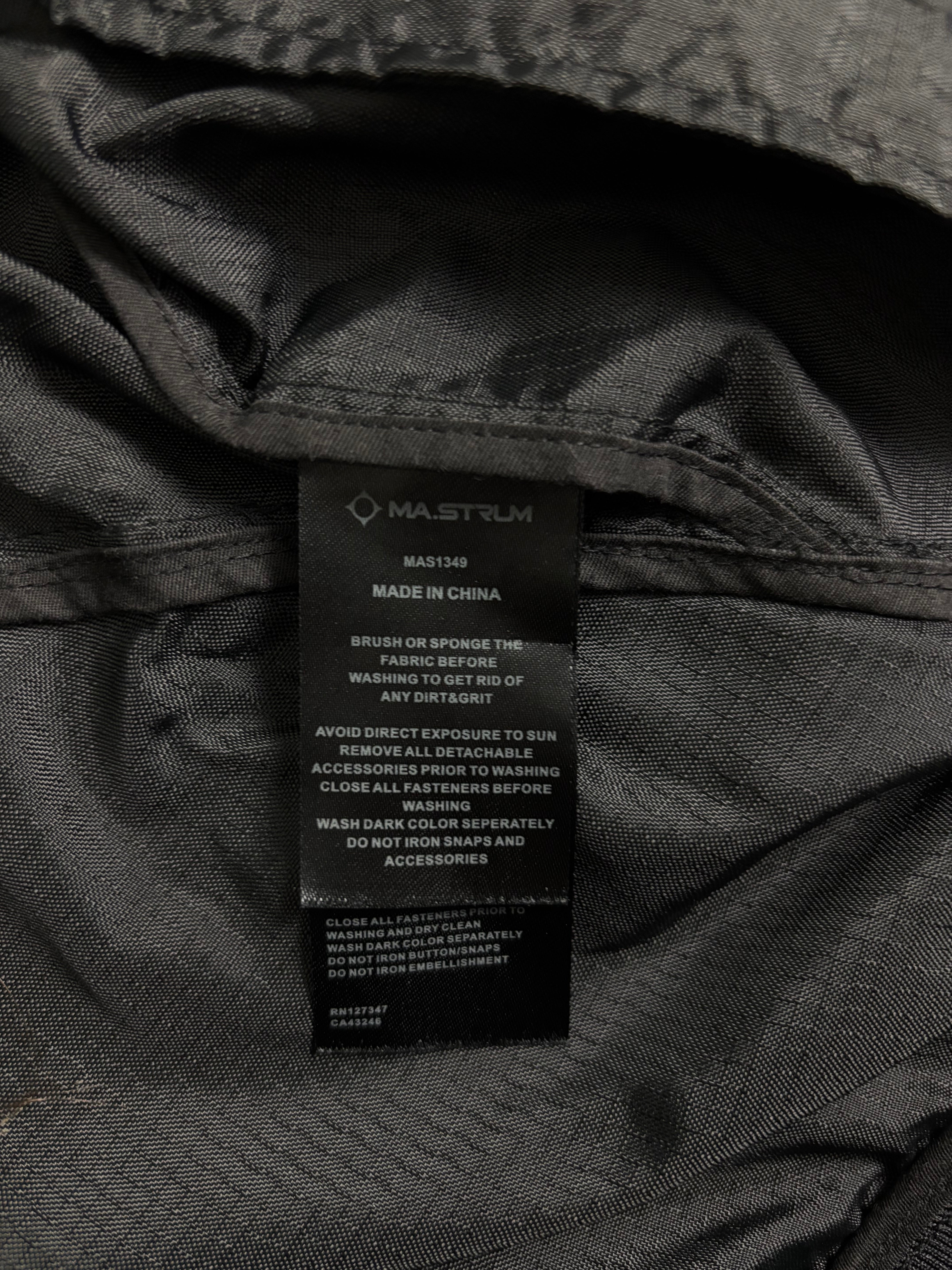 Veste Ma.Strum noir taille S - Vue 7