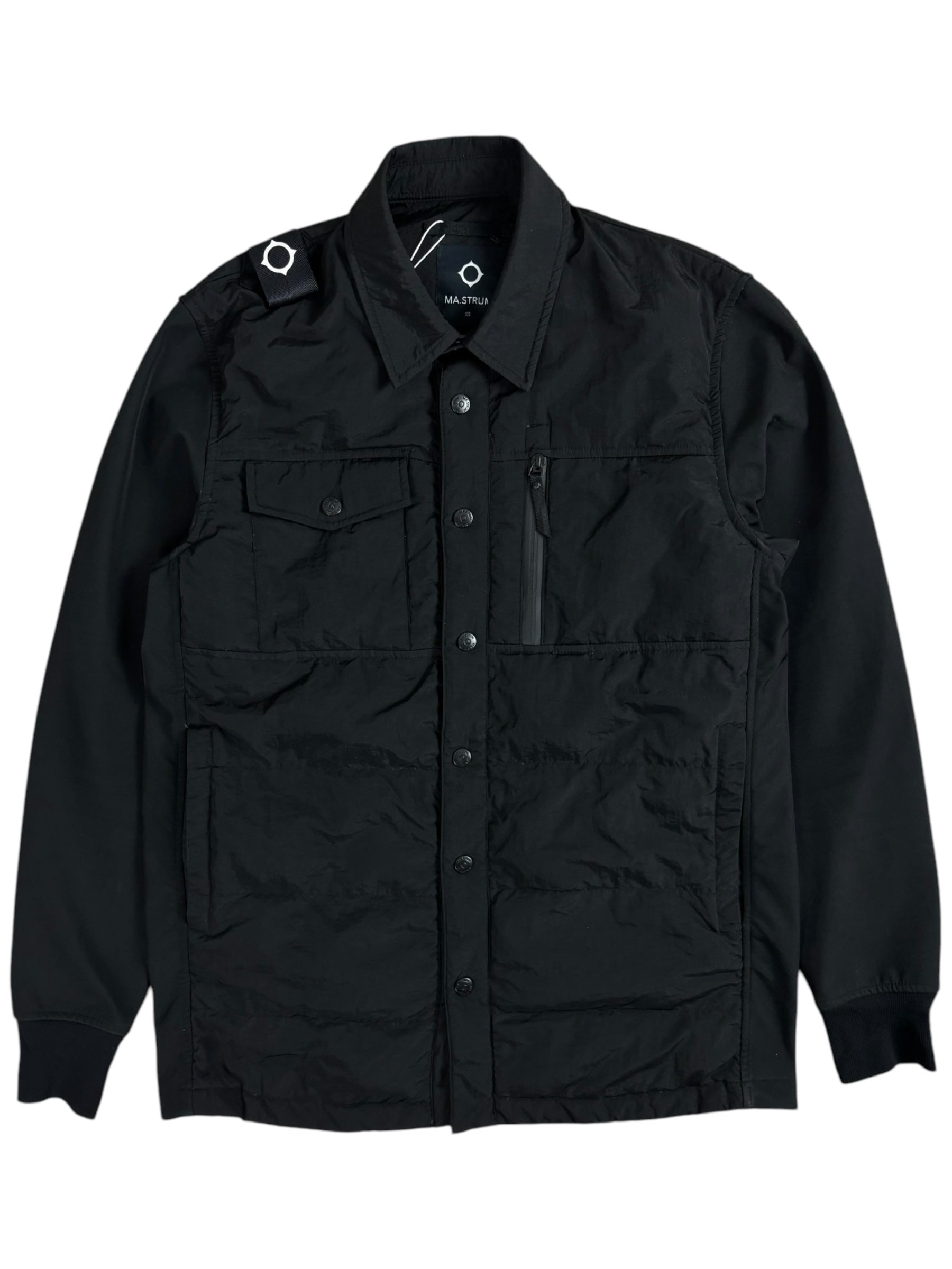 Veste Ma.Strum noir taille XS - Vue de face