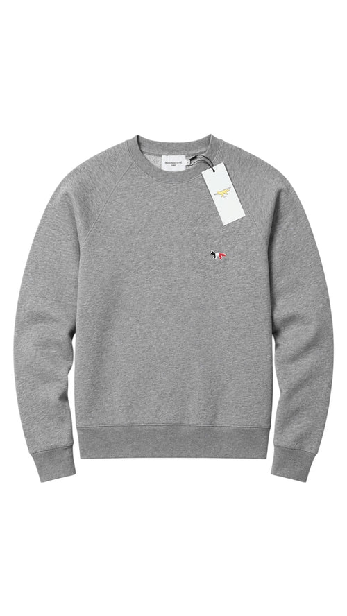Rundhalspullover Maison Kitsuné - Grau - Größe S