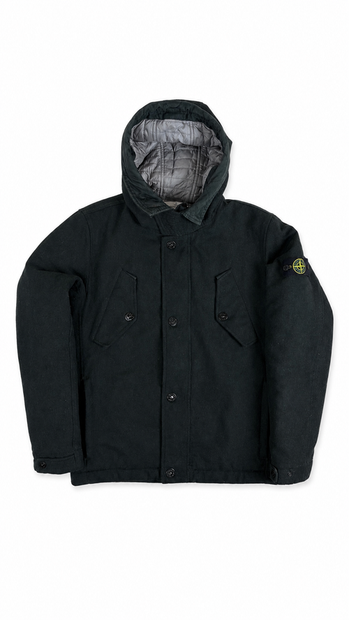 Manteau Stone Island Junior - Noir - Taille 14 ans