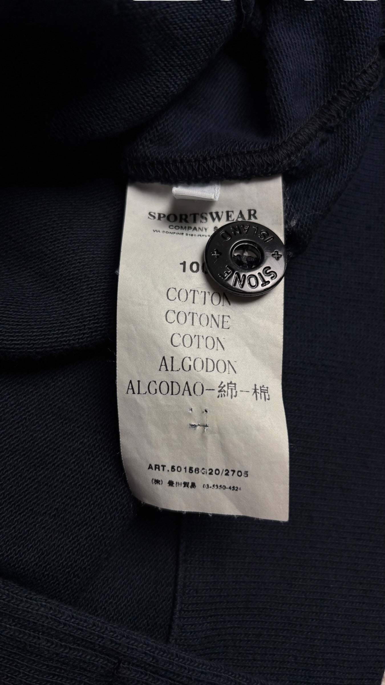 Manteau Stone Island Vintage marine taille M - vue 4/4
