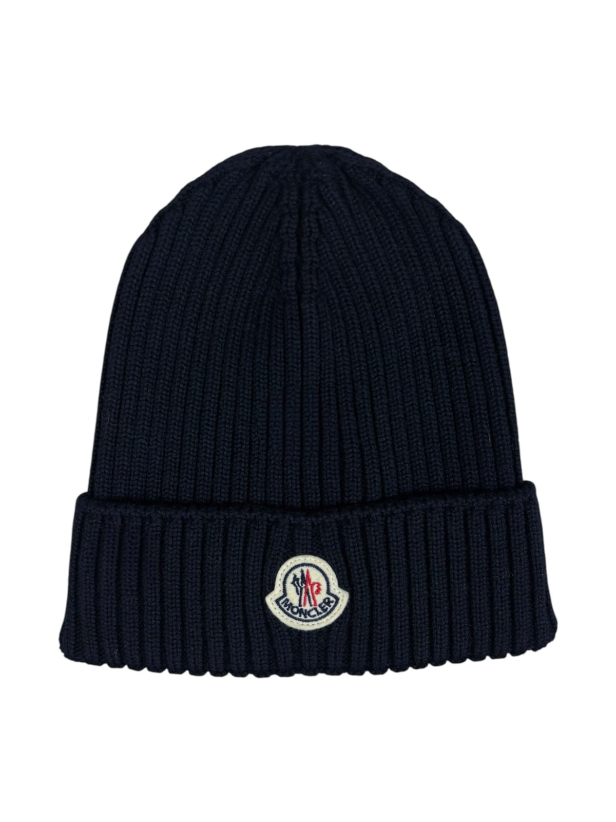 Bonnet Moncler marine taille S, neuf — vue 1