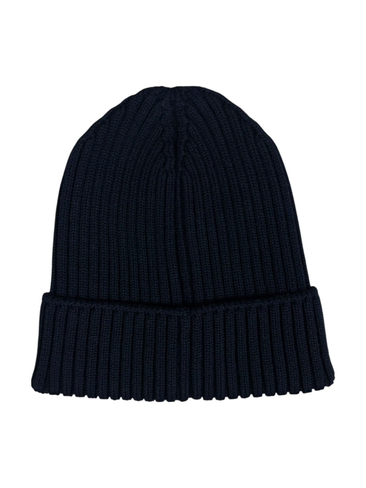 Bonnet Moncler marine taille S, autre angle — vue 2