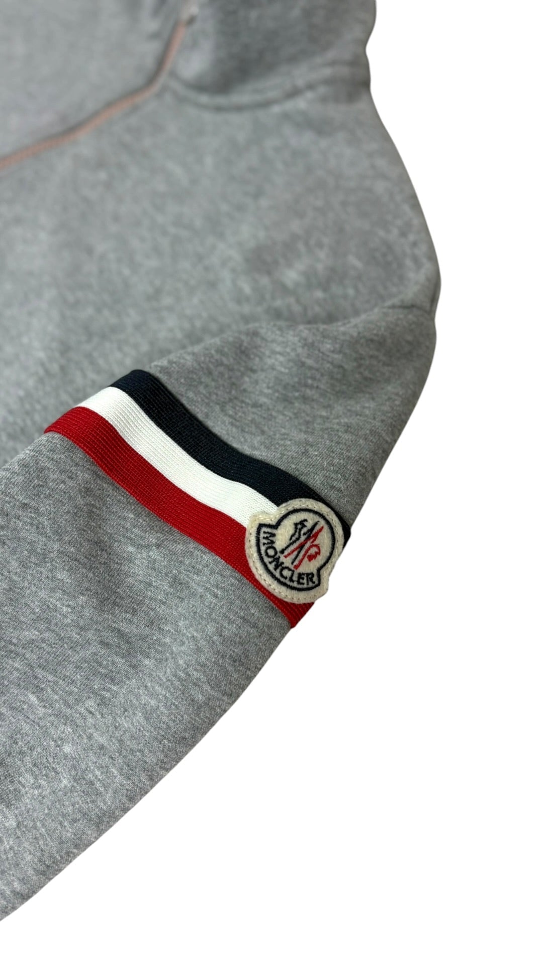 Cardigan Moncler gris taille XXL - Vue de dos