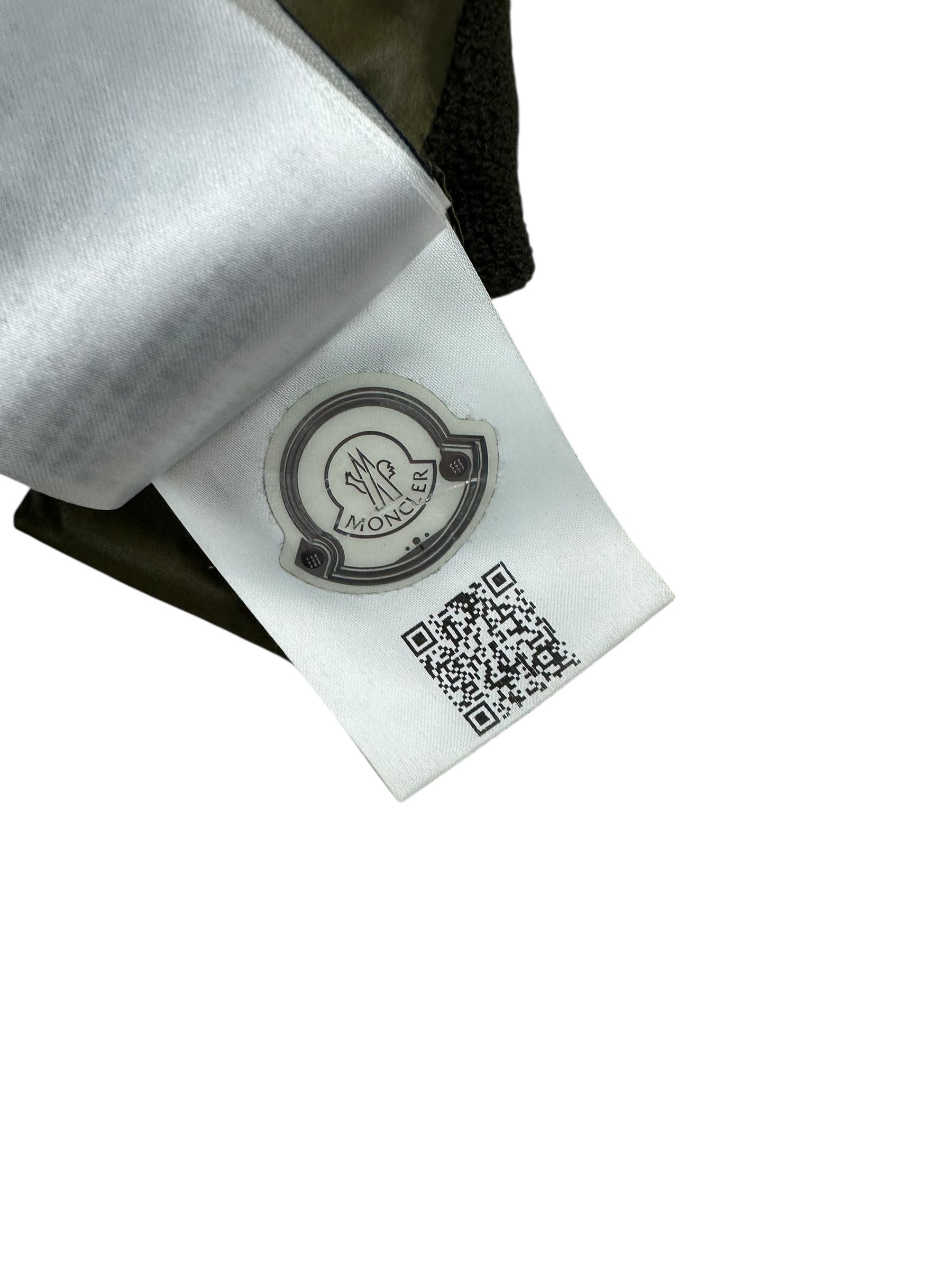 Cardigan Moncler kaki taille S - Détail