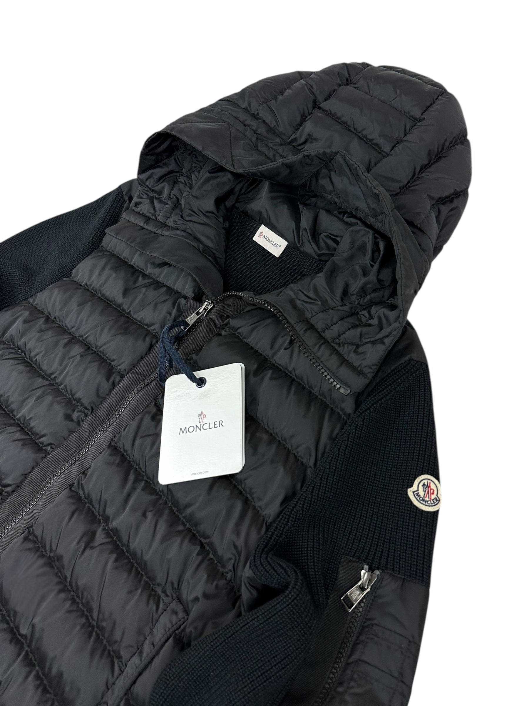 Cardigan Moncler marine taille L - Vue de dos
