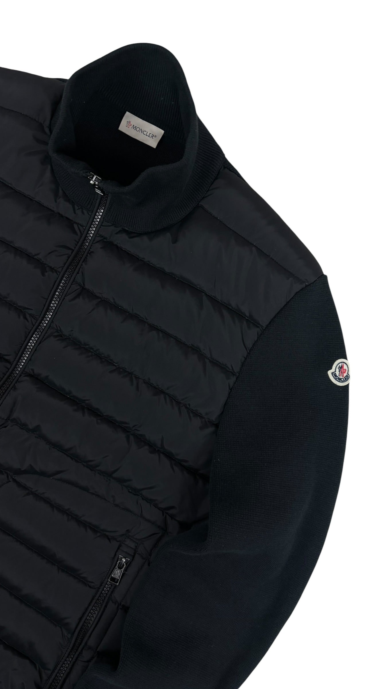 Cardigan Moncler marine taille L - Vue de dos