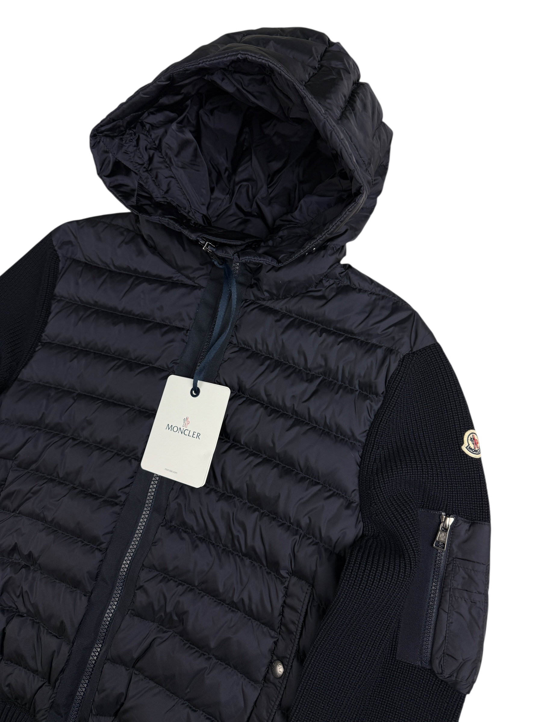Cardigan Moncler marine taille M - Vue de dos