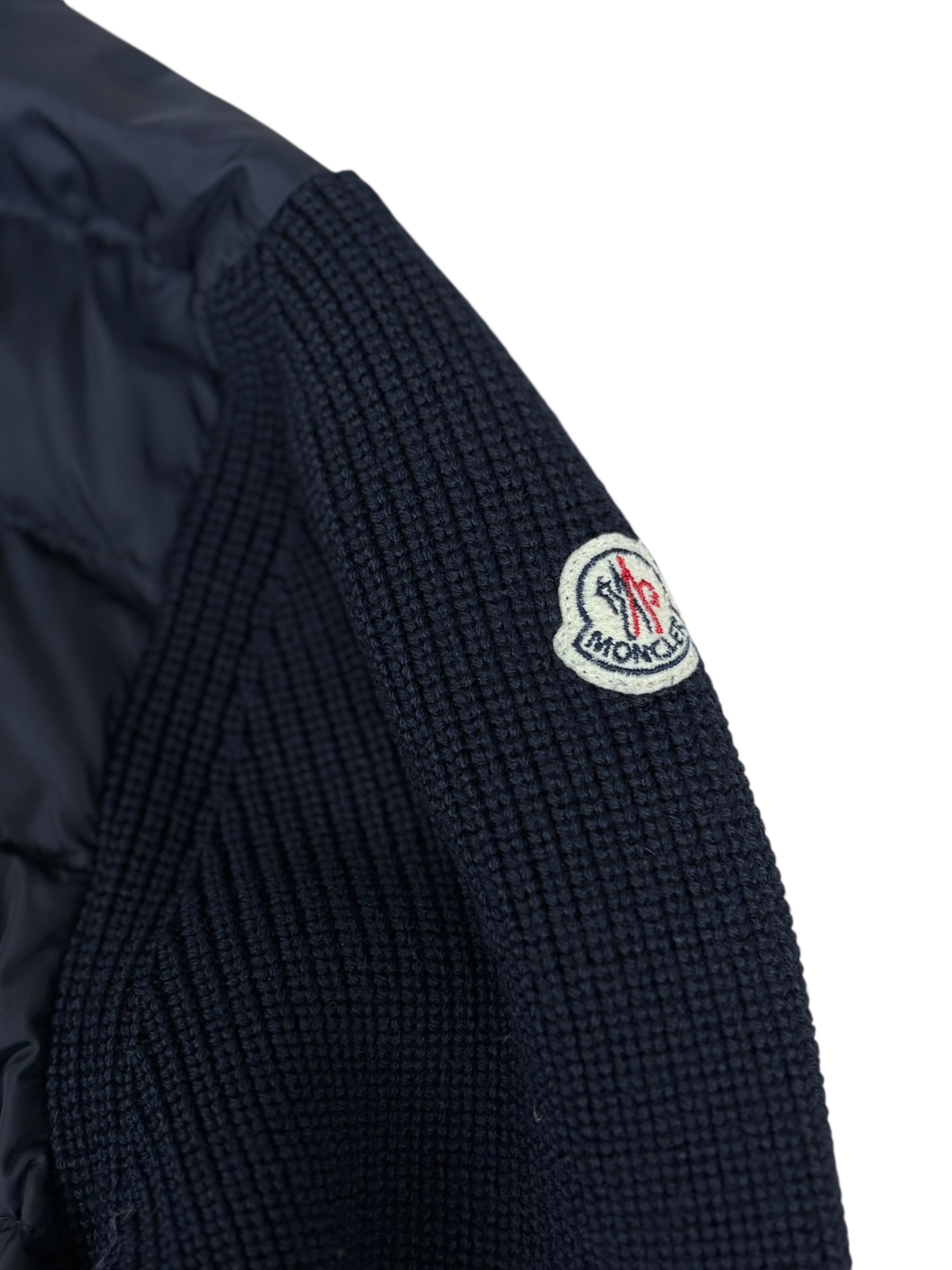 Cardigan Moncler marine taille S - Vue de dos