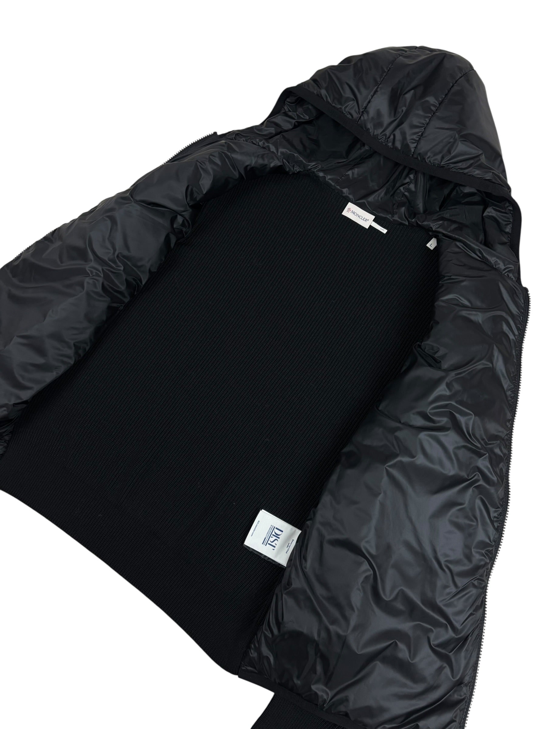 Cardigan Moncler noir taille L - Vue 6