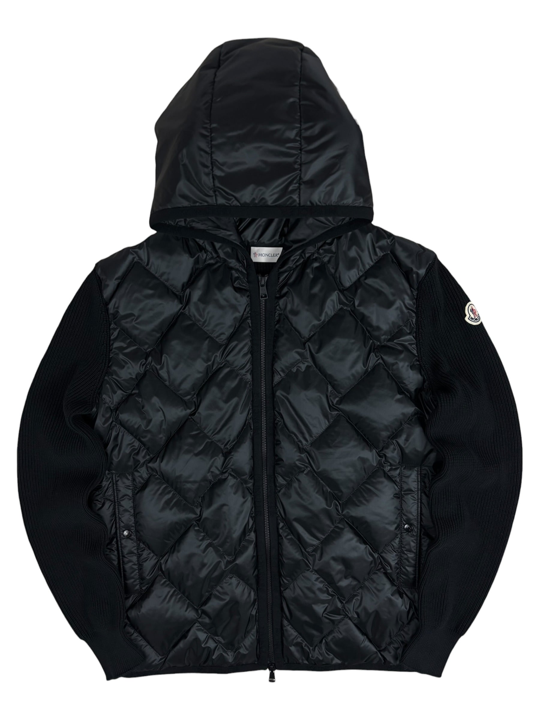 Cardigan Moncler noir taille L - Vue de face