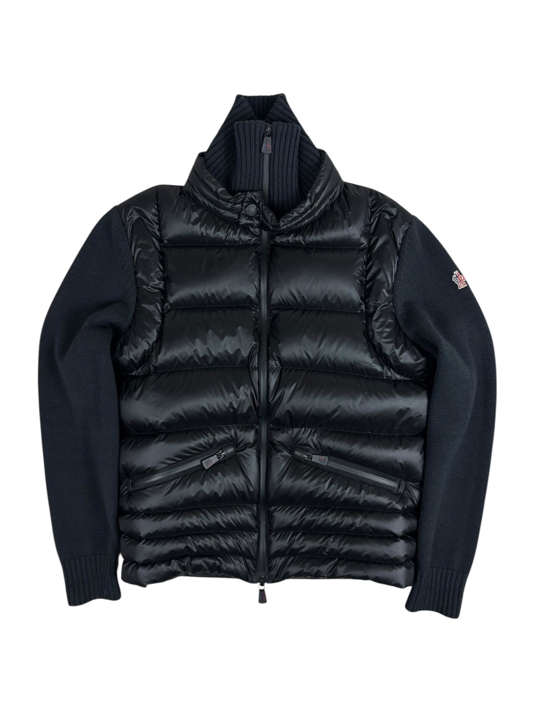 Cardigan Moncler noir taille M - Vue de face