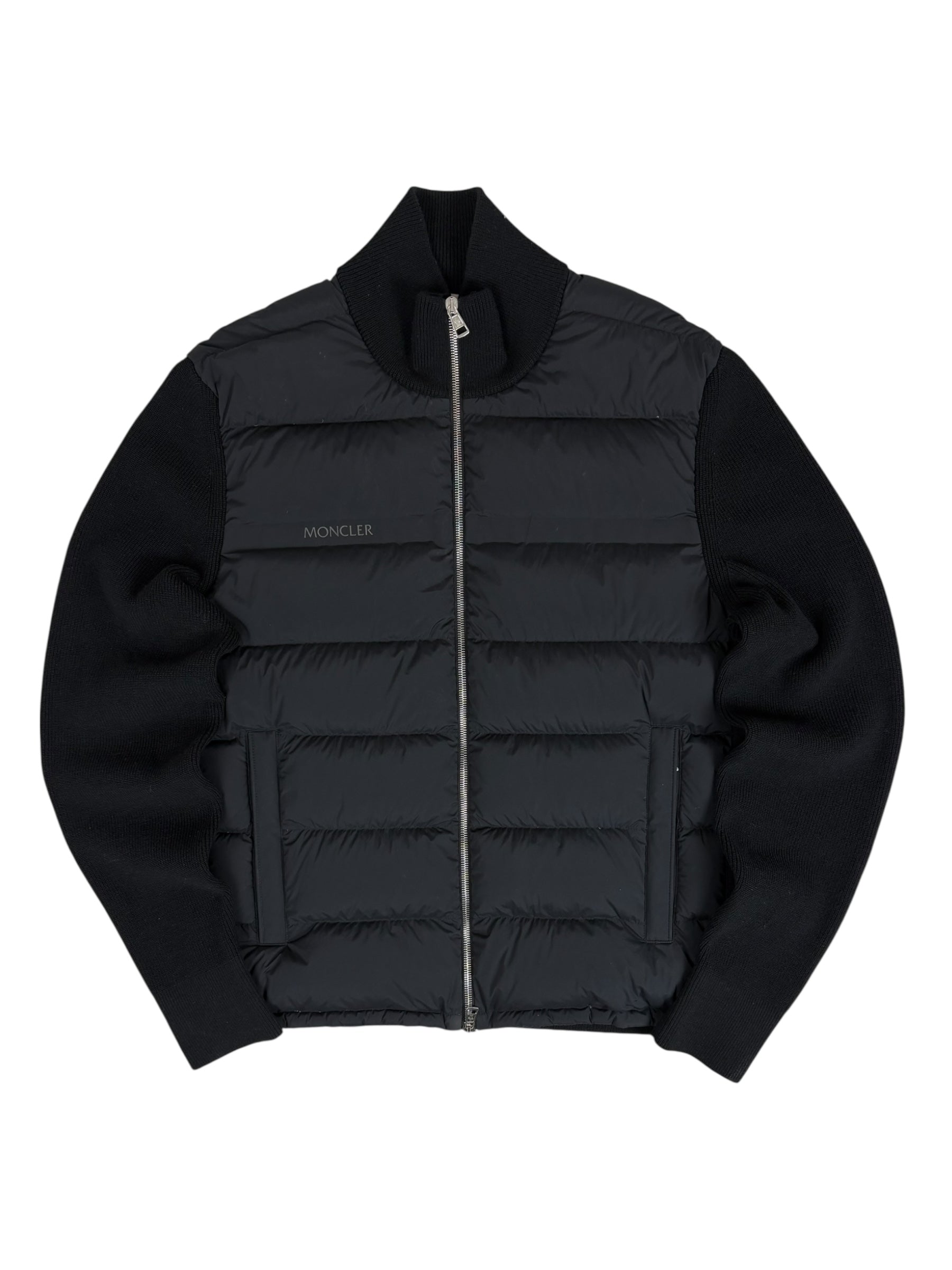Cardigan Moncler noir taille XL - Vue de face