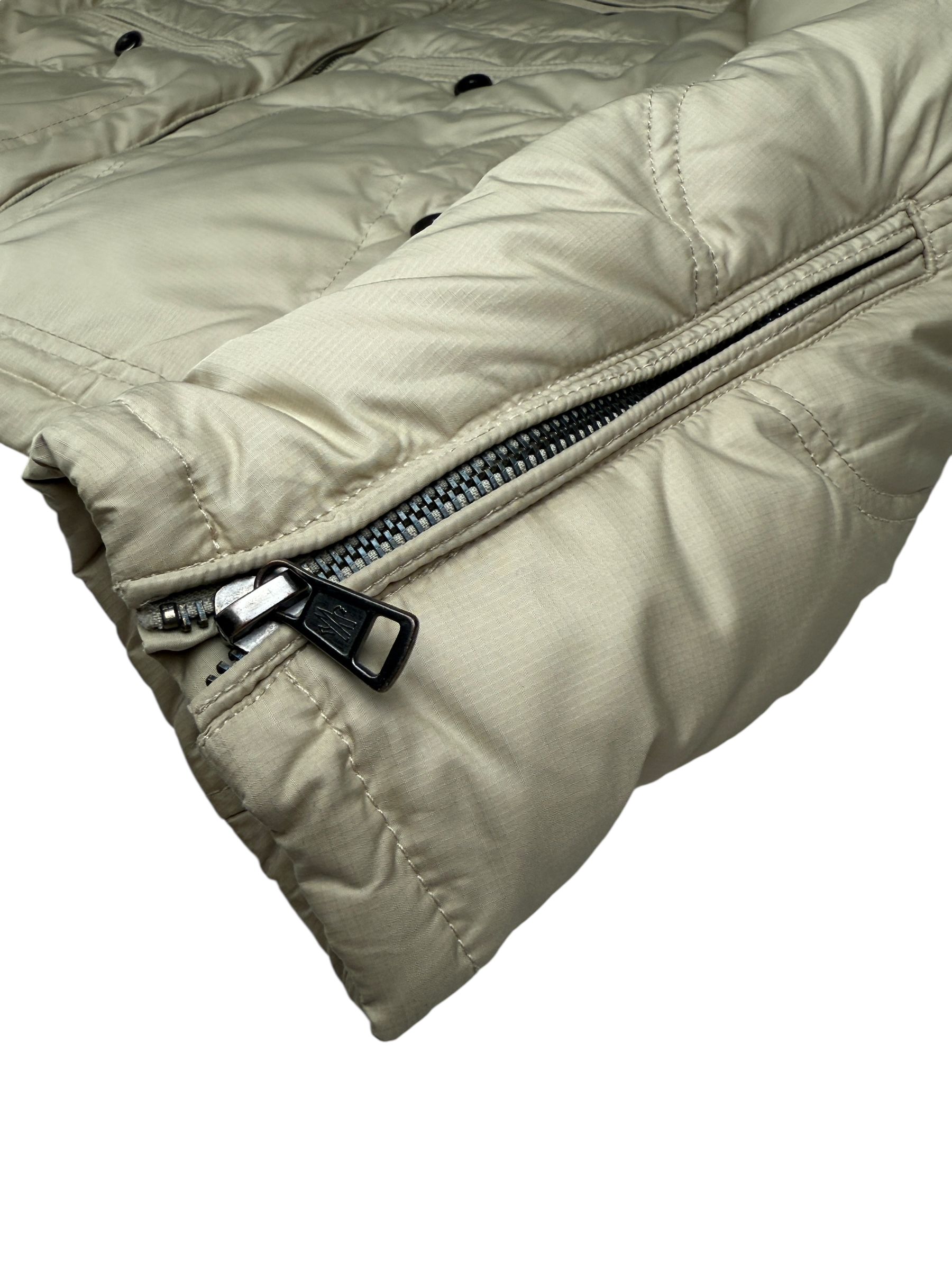 Doudoune Moncler crème taille 5 - Vue 6
