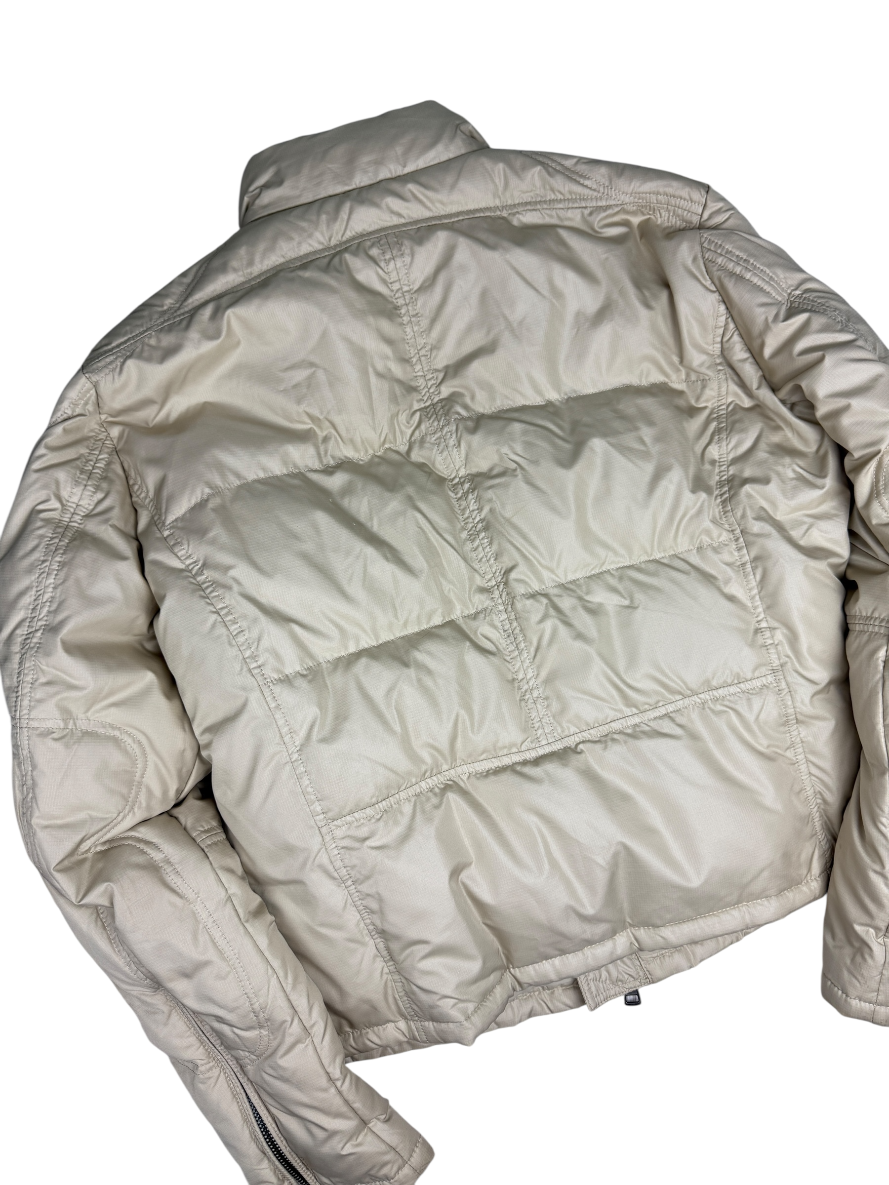 Doudoune Moncler crème taille 5 - Vue de dos